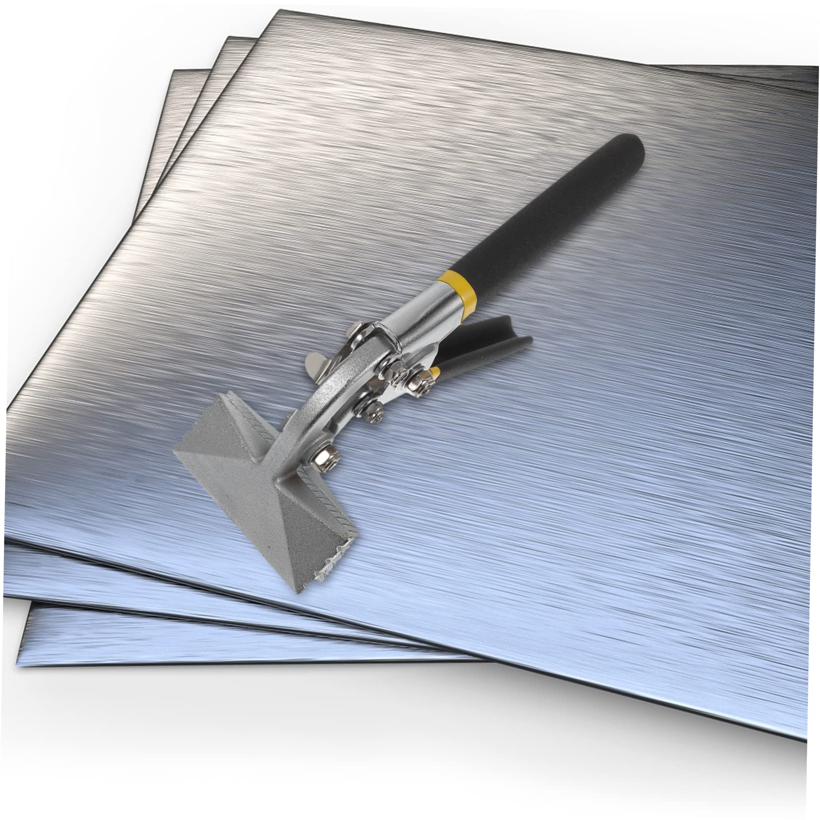 3-in-1 Manual Sheet Metal Seamer & Bender Tool - Duck Bill Pliers for Flattening, Hemming & Bending Steel Sheets - Perfect for HVAC, Automotive Repair & Metalworking Projects