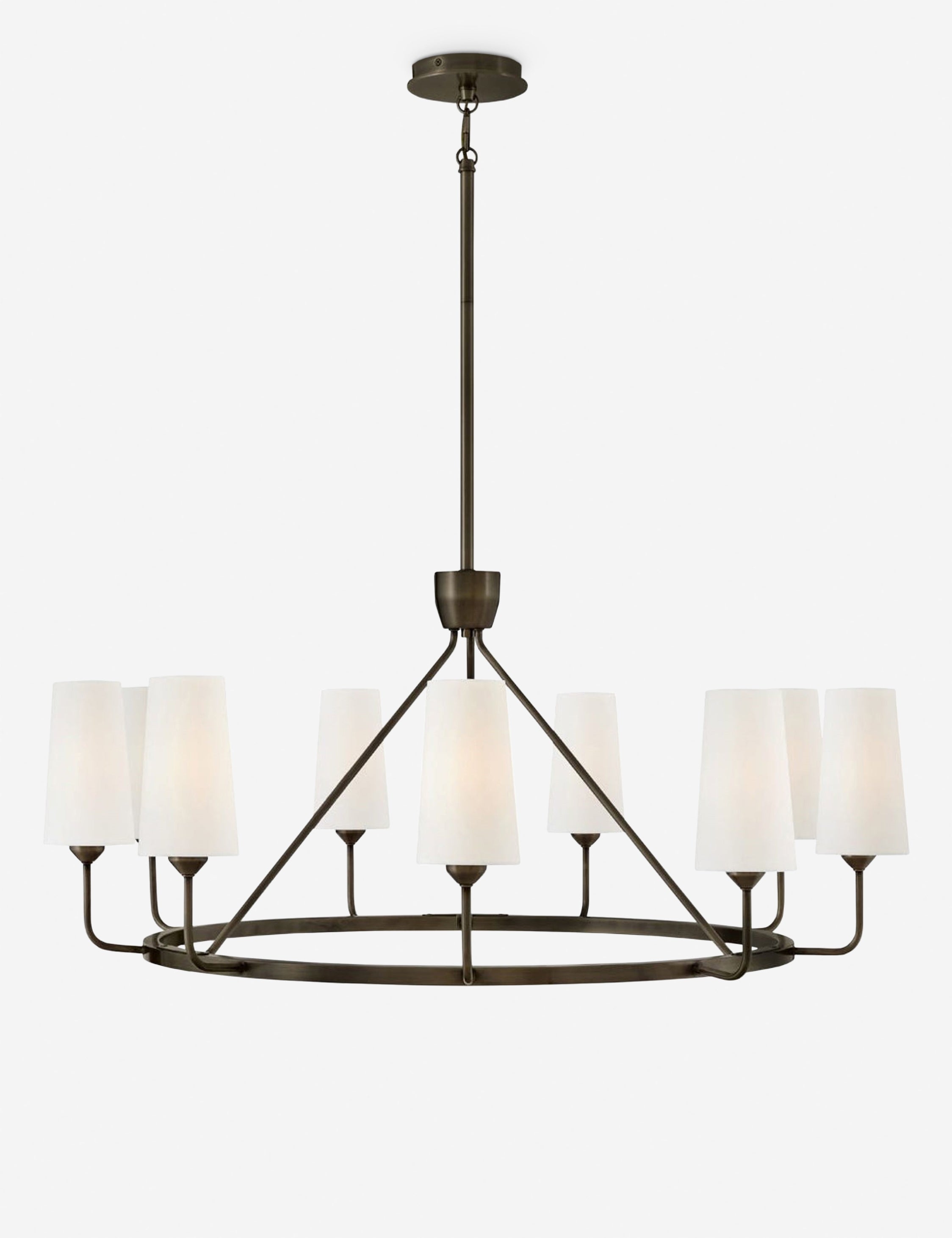 Dabney Chandelier - Elegant Crystal Ceiling Light Fixture for Dining Room & Living Room Decor | Perfect for Home Lighting & Interior Design