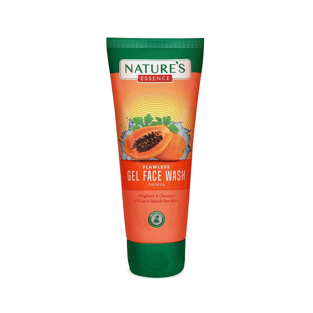 Nature's Papaya Face Wash (65ML) - Gentle Cleansing for Glowing Skin - Perfect for Daily Skincare Routine & Acne-Prone Skin