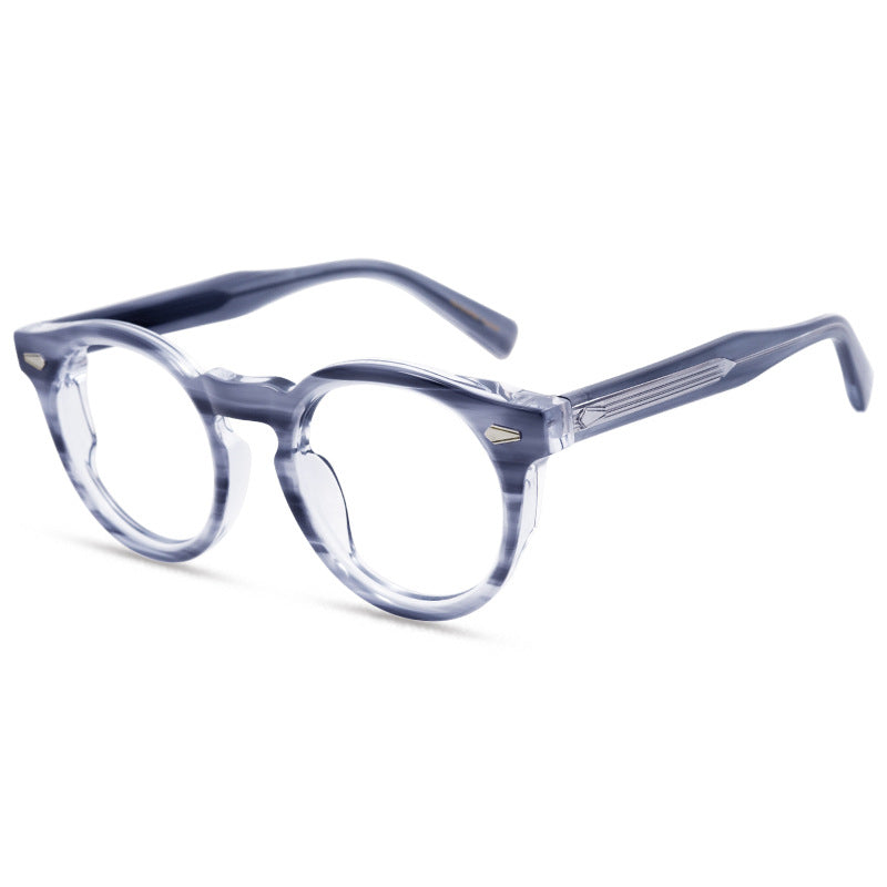 Vintage Round Acetate Glasses Frames SP Vintage9632 - Classic Retro Eyewear for Men & Women | Perfect for Reading, Fashion, and Everyday Use