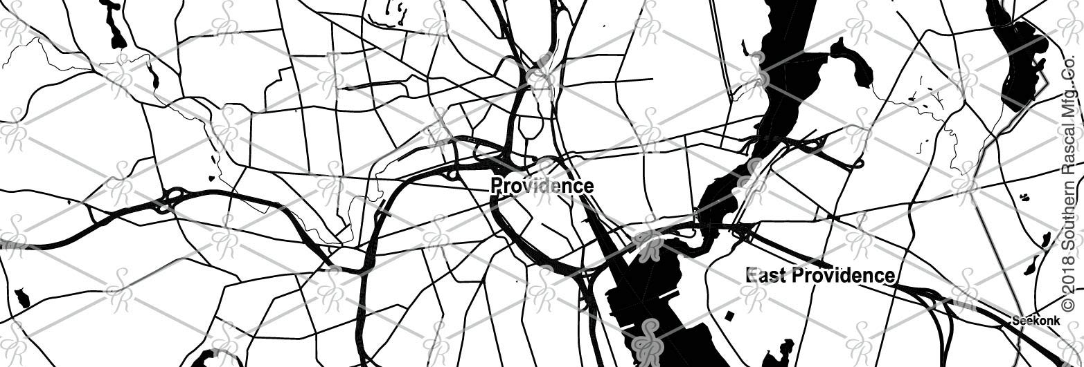 Providence Rhode Island City Map Whiskey Glass - Engraved Barware for Bourbon & Scotch Lovers - Perfect for Home Bars, Gifts & Collectors