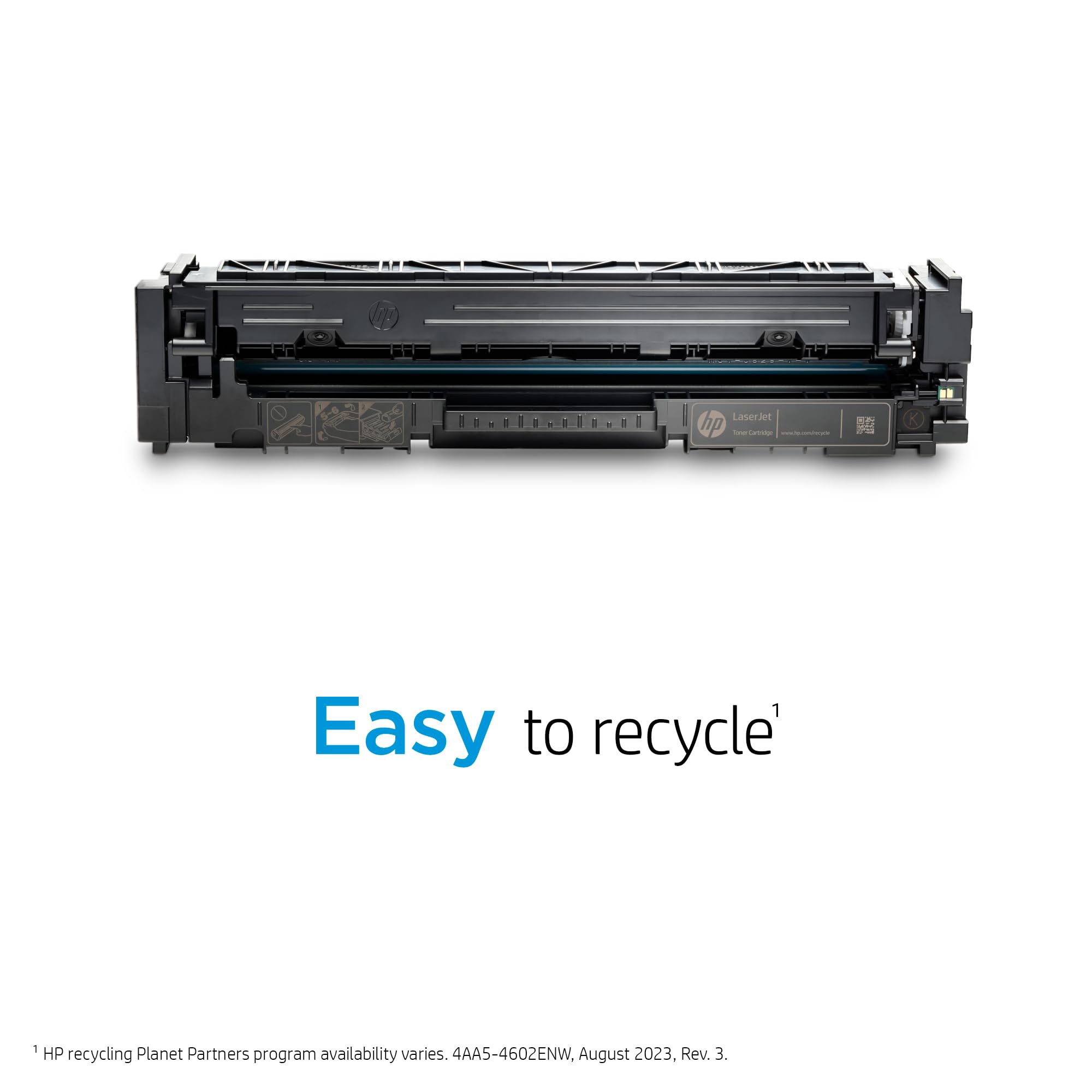 HP 304A Black Toner Cartridge - Compatible with HP Color LaserJet CM2320 MFP & CP2025 Series (CC530A) | High-Yield Replacement for Office Printing, Business Documents & Home Use