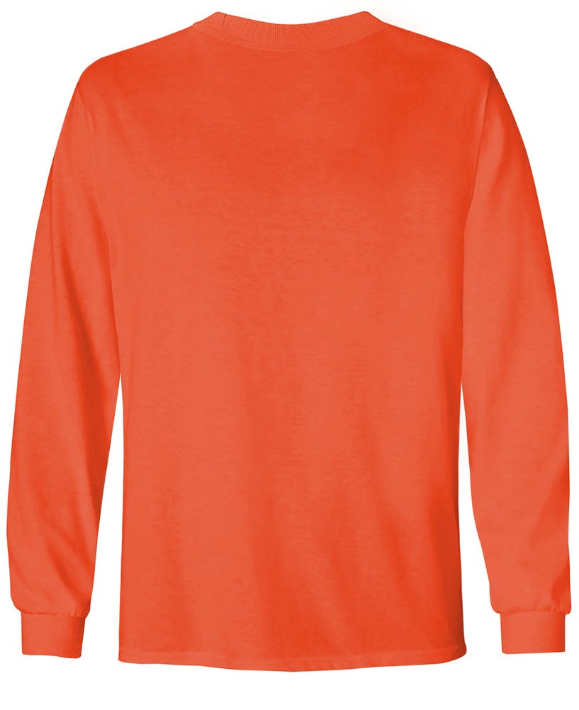 Joe's USA Youth Long Sleeve Cotton T-Shirts - 20 Color Options for Boys & Girls - Soft Comfortable School, Play & Everyday Wear