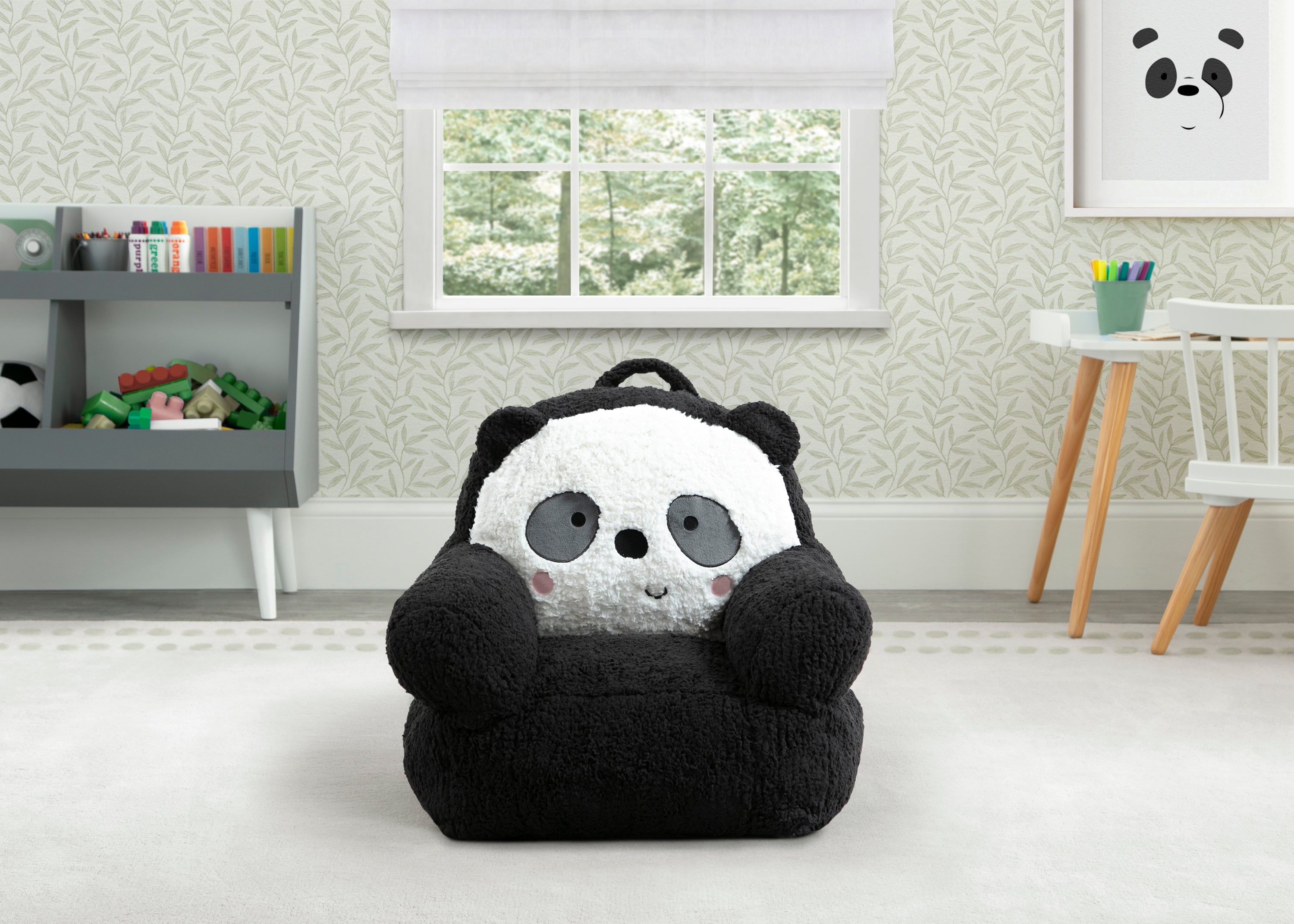 Panda Cozee Buddy Chair - Soft Plush Stuffed Animal Chair for Kids & Adults - Perfect for Reading, Gaming, and Relaxing at Home