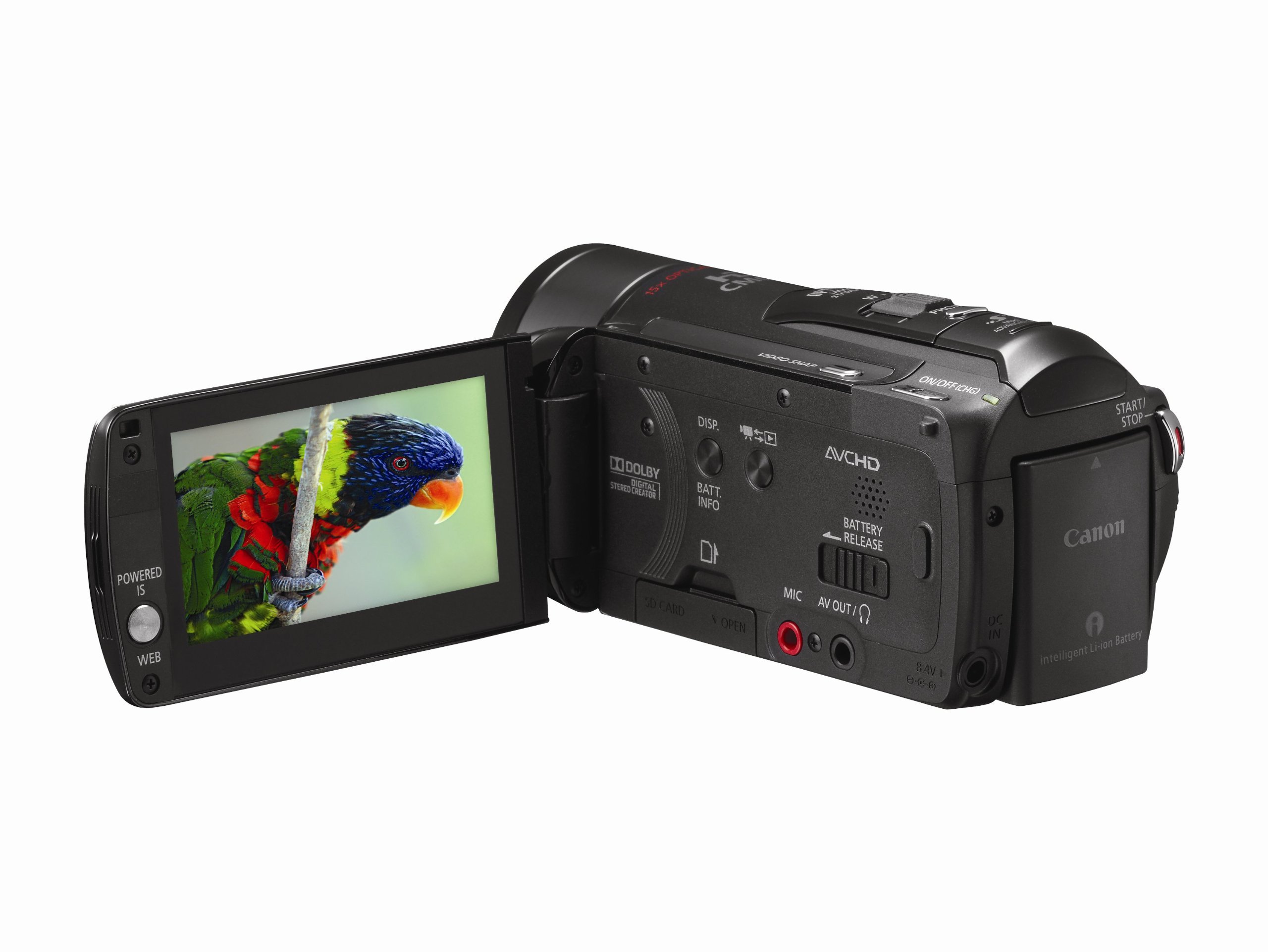 Canon VIXIA HF M31 Full HD Camcorder with 32GB Flash Memory (Renewed) - Perfect for Vlogging, Travel Videos & Family Events
