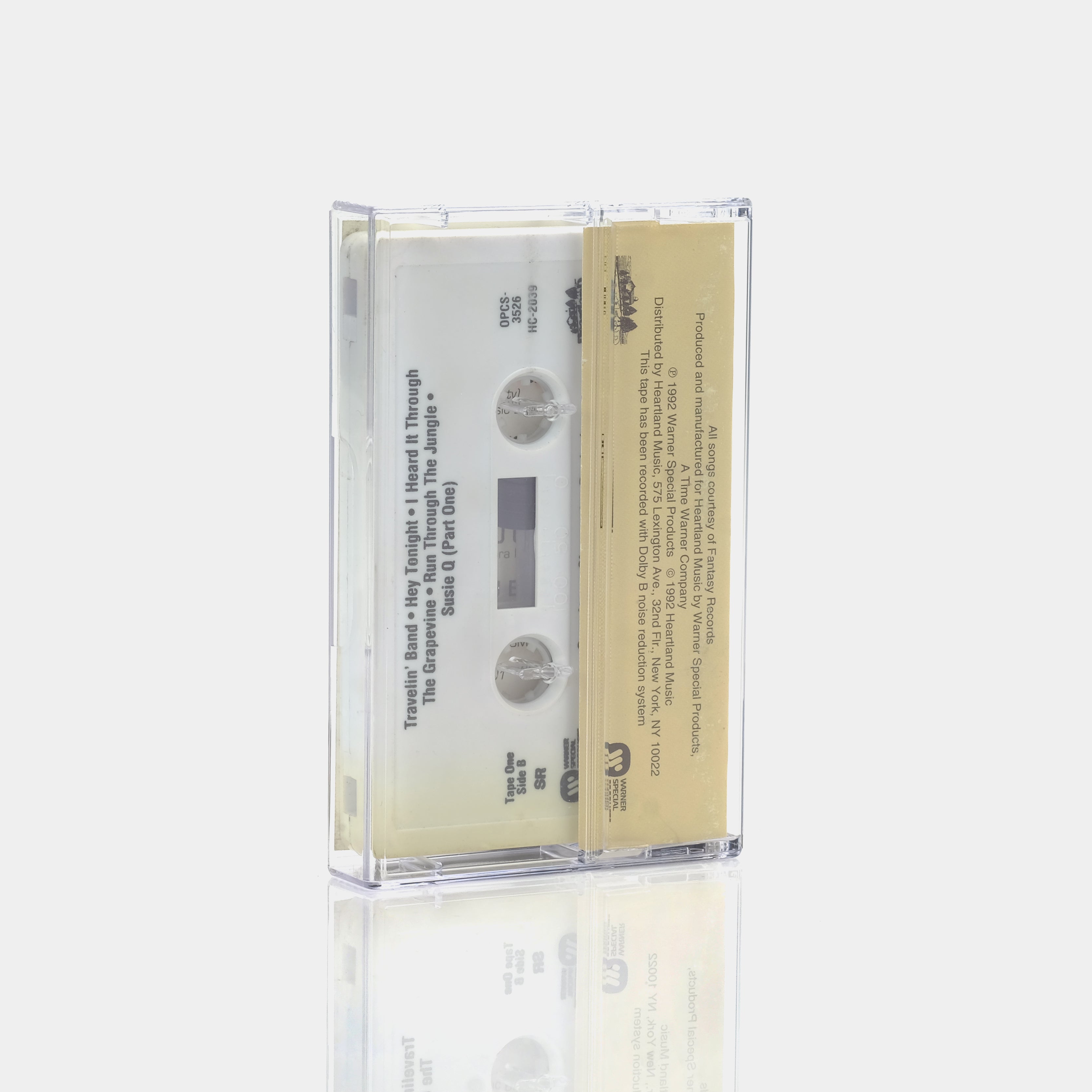 Creedence Clearwater Revival Greatest Hits Cassette Tape - Classic Rock Music Collection for Car, Home & Vintage Audio Enthusiasts