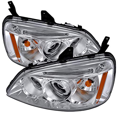 Chrome Housing Clear Lens