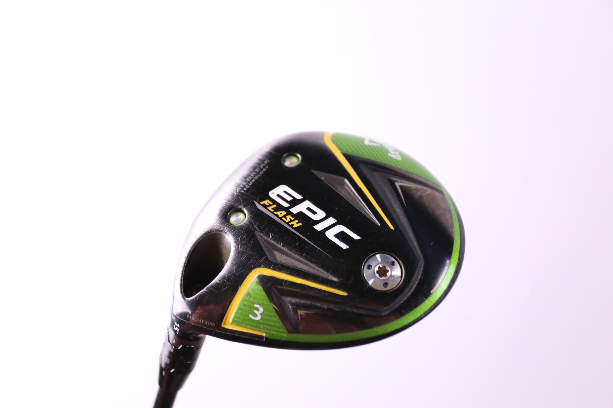 Used Callaway Epic Flash 3 Wood Left Handed 15° Regular Flex Golf Club - Perfect for Left-Handed Golfers on Fairway Shots & Long Drives