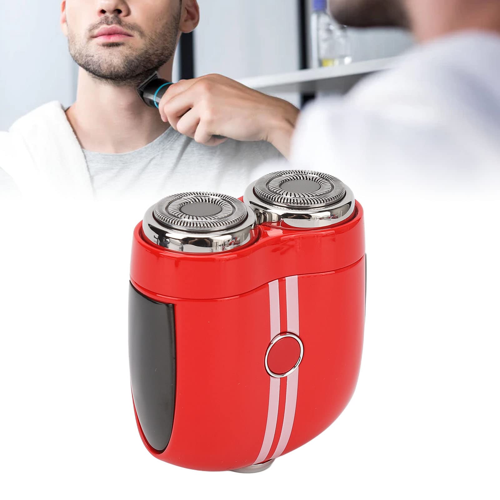 Electric Shaver for Men - Waterproof USB Rechargeable Beard Trimmer & Body Groomer, Portable Travel Razor with Facial Hair Shaving - Perfect for Home, Gym, and Business Trips