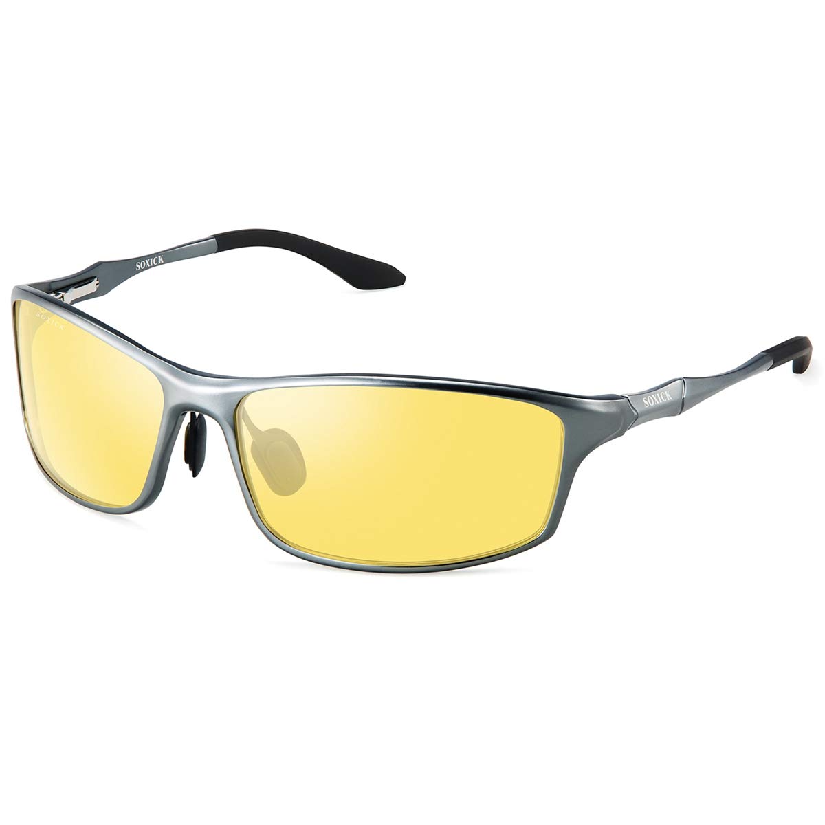 Night Vision Driving Glasses - Polarized Anti-Glare Sunglasses for Men & Night Driving