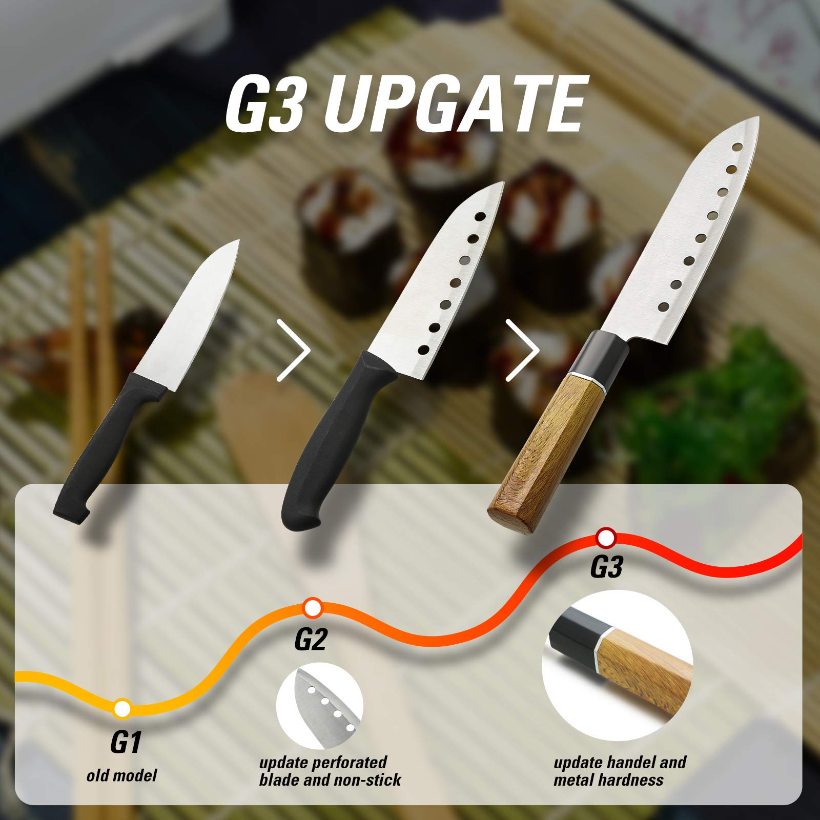 ISSEVE Sushi Making Kit - Complete DIY Sushi Roller with Bamboo Mats, Chopsticks, Paddle & Knife | Perfect for Home Chefs & Japanese Cuisine Lovers | Great for Parties, Date Nights & Family Cooking Activities