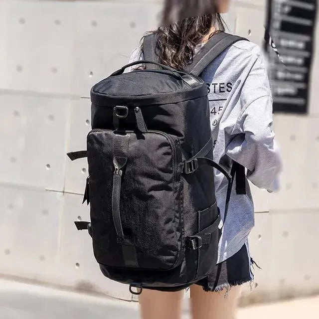 Versatile Fitness Backpack for Gym, Workout & Travel - Durable Waterproof Sports Bag with Shoe Compartment & USB Charging Port | Perfect for Crossfit, Hiking & Daily Commute