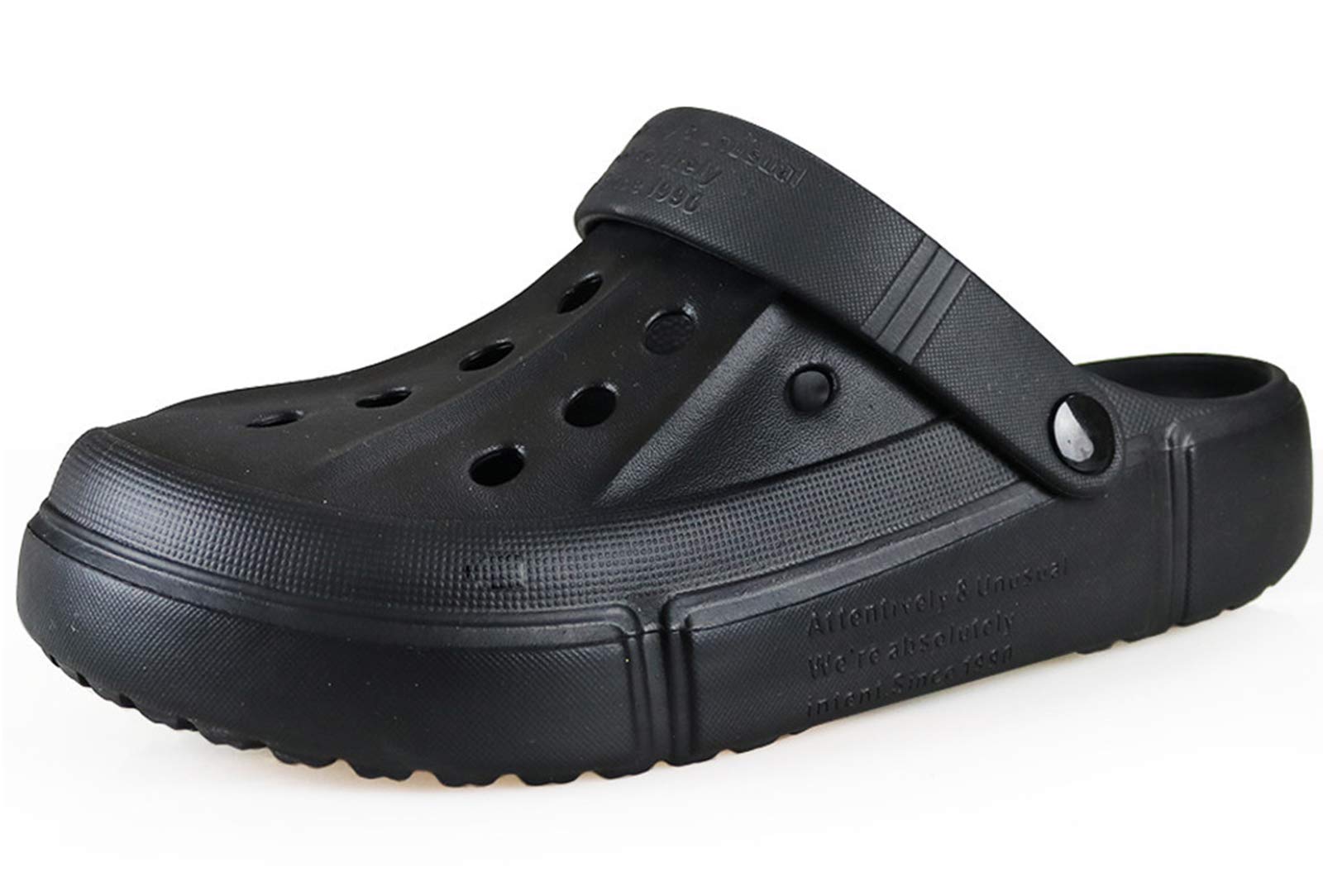 **Breathable Garden Clogs for Men & Women - Comfortable Slip-On Beach Sandals, Lightweight Water Shoes for Outdoor, Pool, and Yard Use**