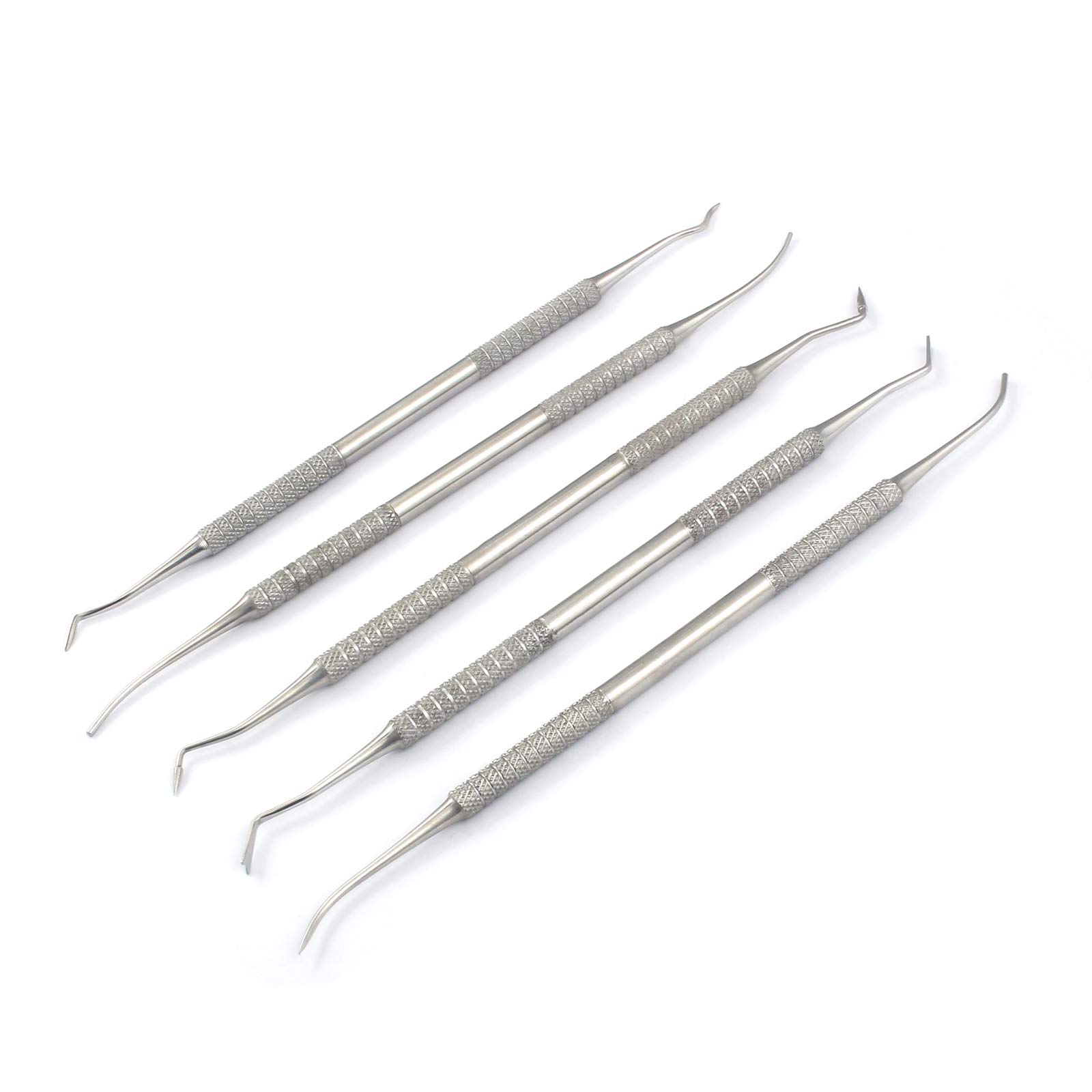 Professional 5-Piece Wax Carving Tool Set - PK Thomas #1-5 Wax Modeling Instruments for Sculpting & Dentistry | High-Quality Stainless Steel Wax Carvers for Jewelry Making, Dental Labs & Art Projects