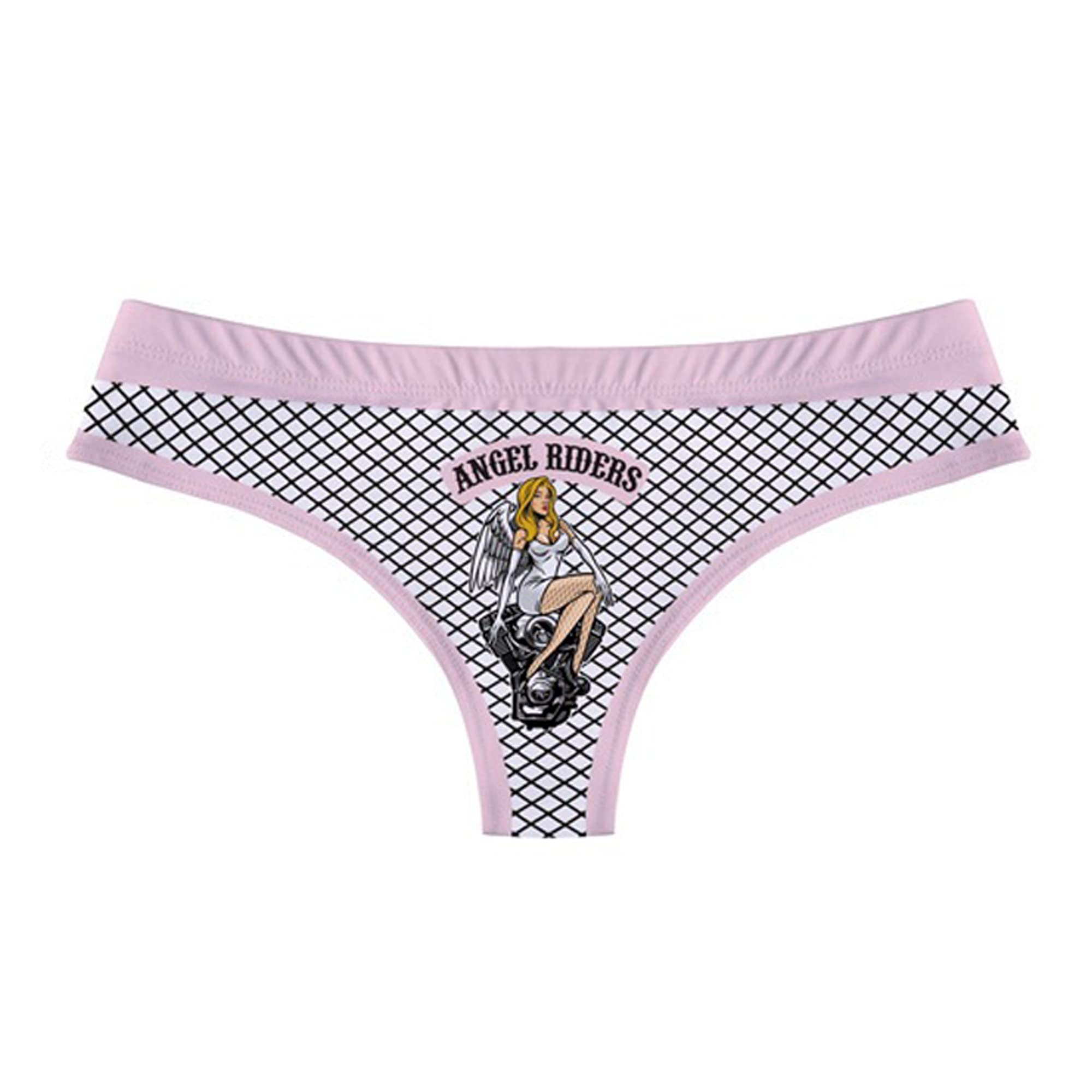 JOINFUN Women's Sexy Cartoon Print Underwear - Funny Letter Thong Panties for Lingerie & Naughty Briefs - Perfect for Valentine's Gift, Bachelorette Party & Romantic Nights