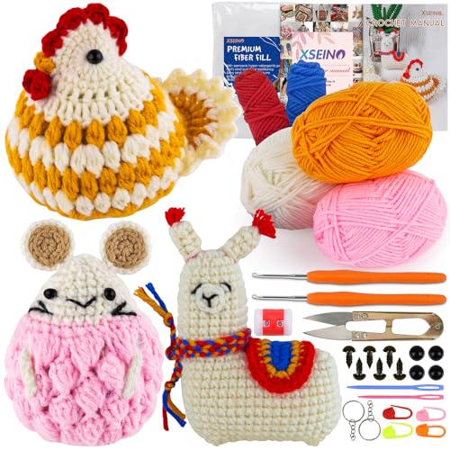 Crochet Doll Kit Alpaca