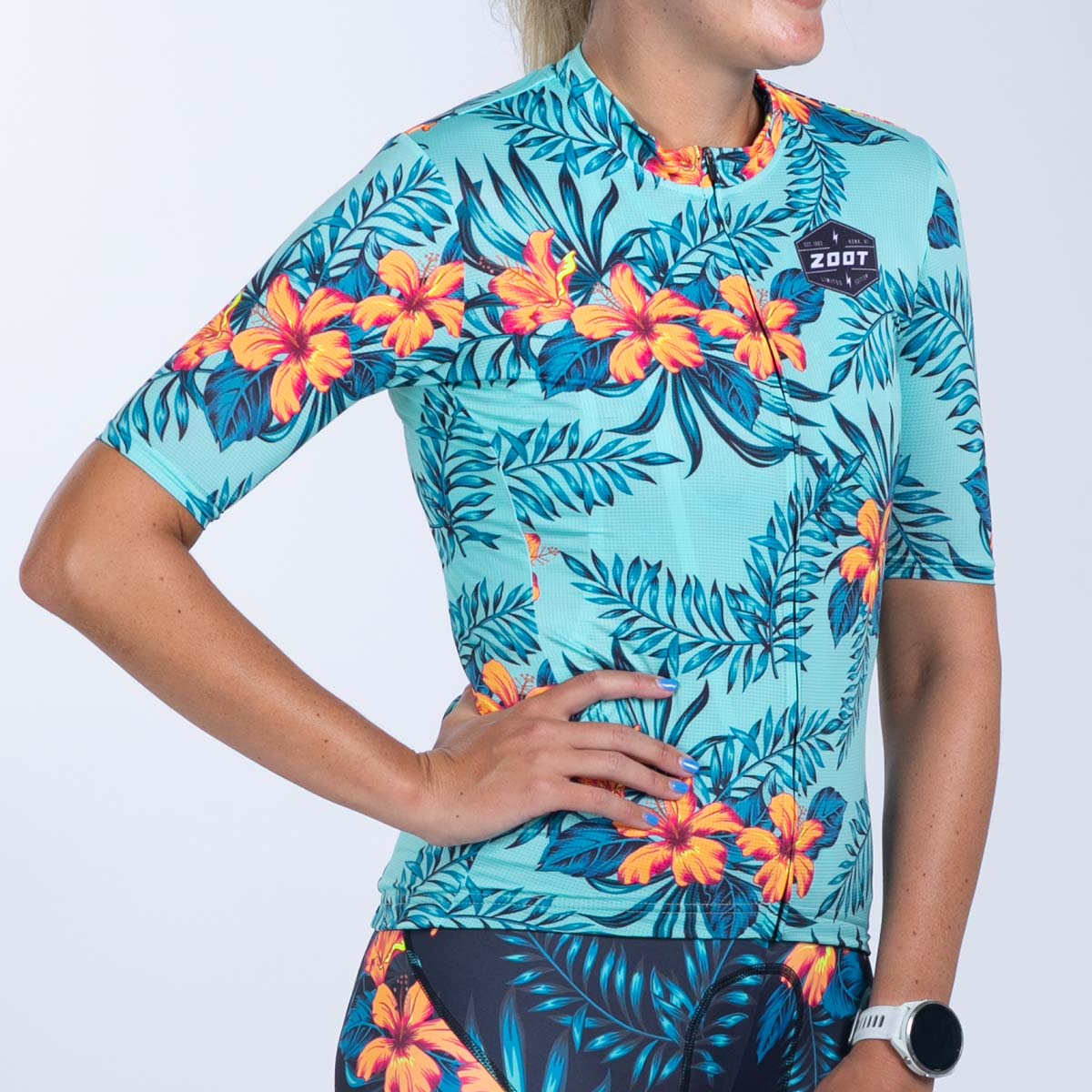 Women's High-Performance Cycling Aero Jersey - Breathable & Moisture-Wicking for Road Biking & Training | Perfect for Triathlons, Spin Classes & Outdoor Rides