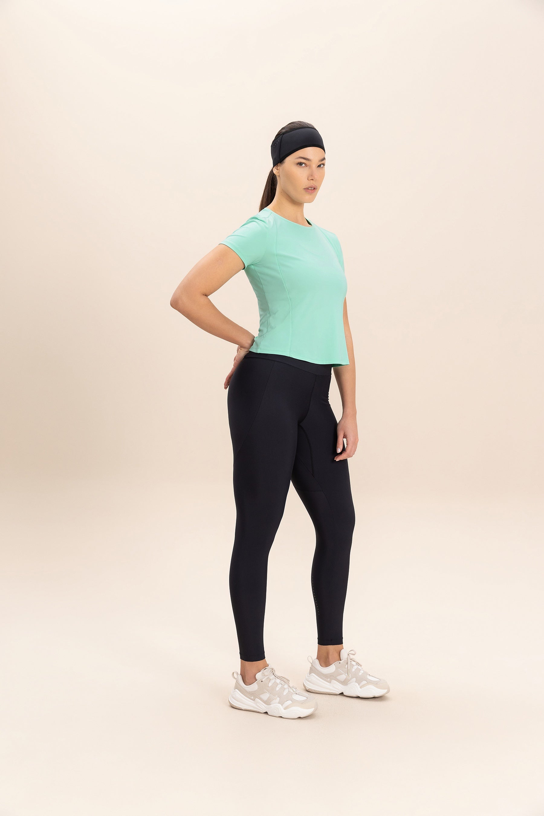 Reflex Bio Stretch Top for Women - Comfortable Yoga Tops & Workout Shirts - Perfect for Gym, Running, Pilates & Active Lifestyle