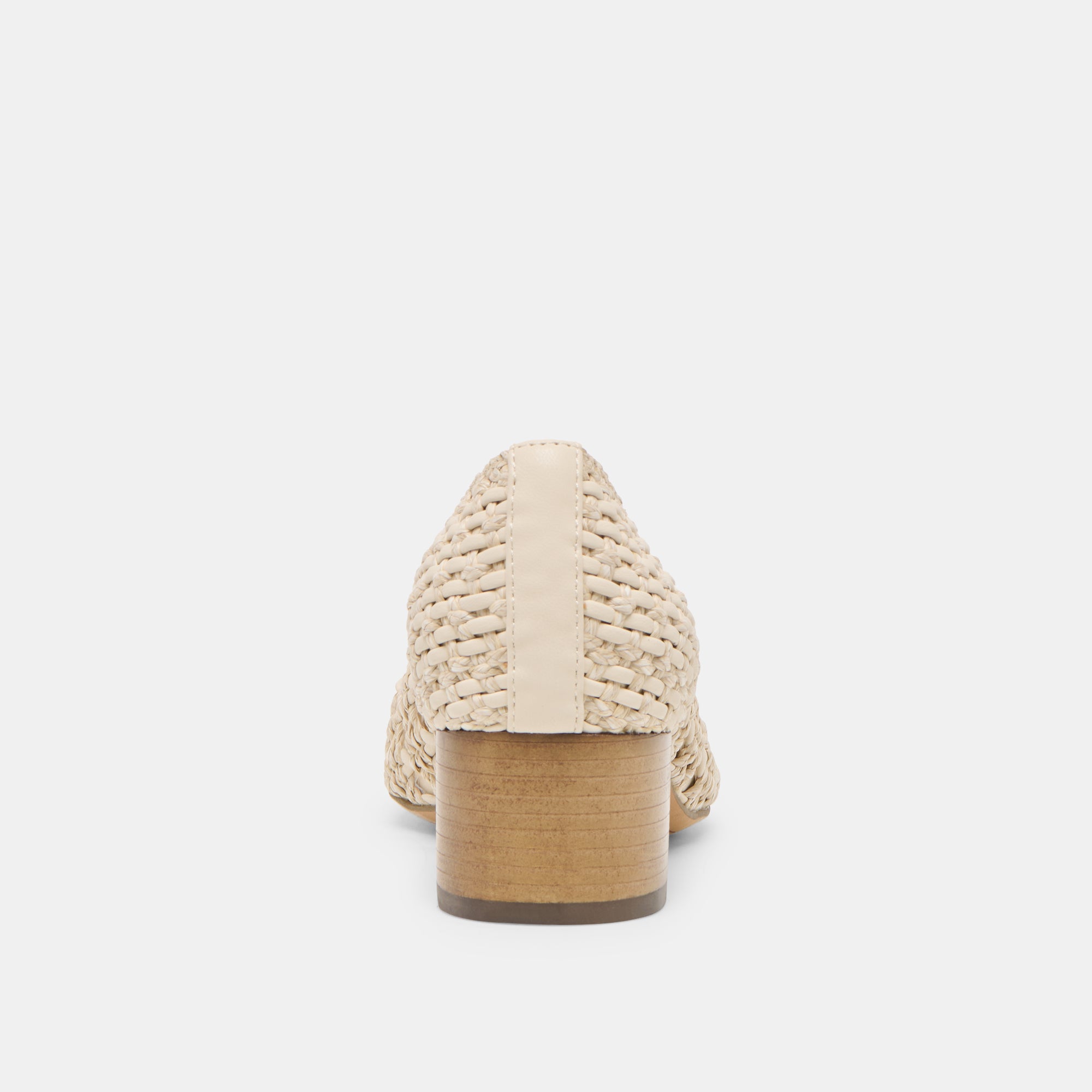 LULA Ivory Multi Woven Raffia Heels - Comfortable Summer Wedge Sandals for Women, Perfect for Beach Vacations, Weddings & Outdoor Parties