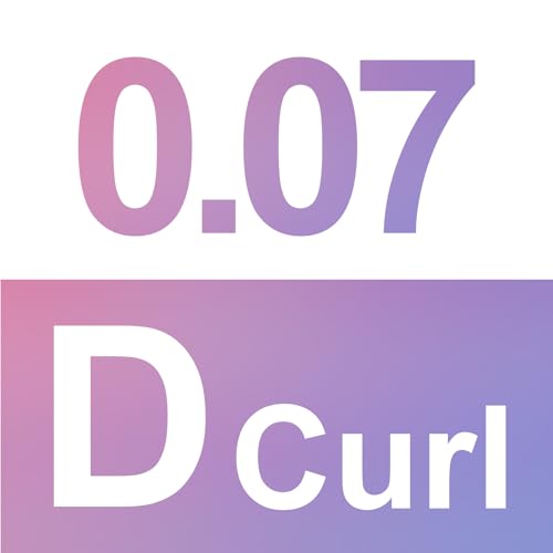 Rainbow-0.07 D Curl
