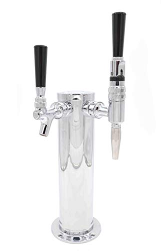 1 Nitro Stout Faucet & 1 Chrome Faucet