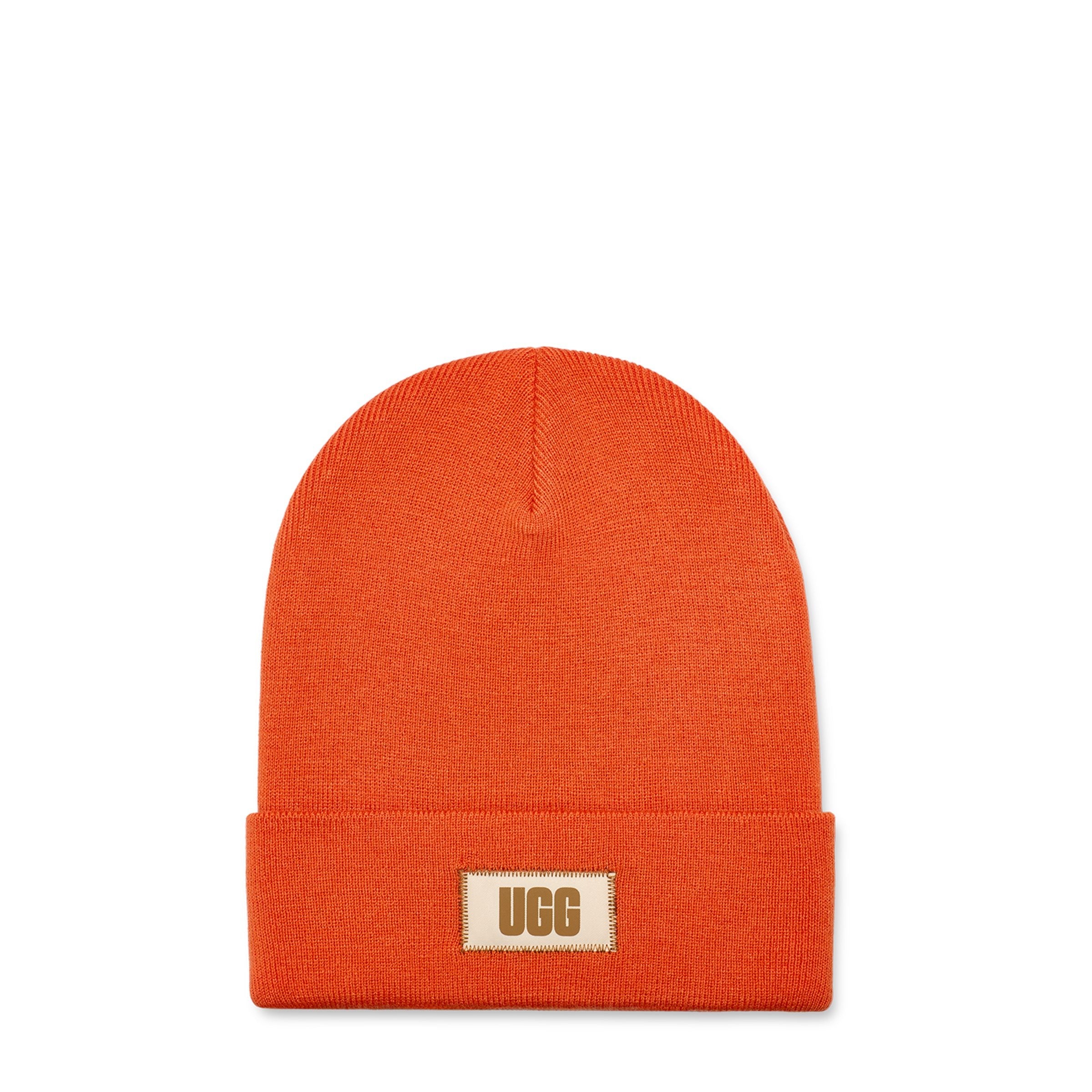 UGG Men's High Crown Beanie - Soft Wool Winter Hat for Cold Weather, Warm Knit Skull Cap for Outdoor Activities, Hiking, and Snow Sports
