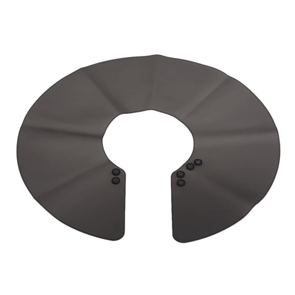 Waterproof Silicone Haircut Neck Cape - Barber Hairdressing Wrap Collar Shield for Hair Coloring & Cutting | Salon, Home Use & Professional Styling
