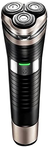 Best Electric Shavers for Men - Wet & Dry Rechargeable Waterproof Razor with 3D Rotary Heads & USB Fast Charge (2 Hours) - Perfect for Travel, Gym & Daily Grooming - Ideal Gift for Dad, Husband & Boyfriend