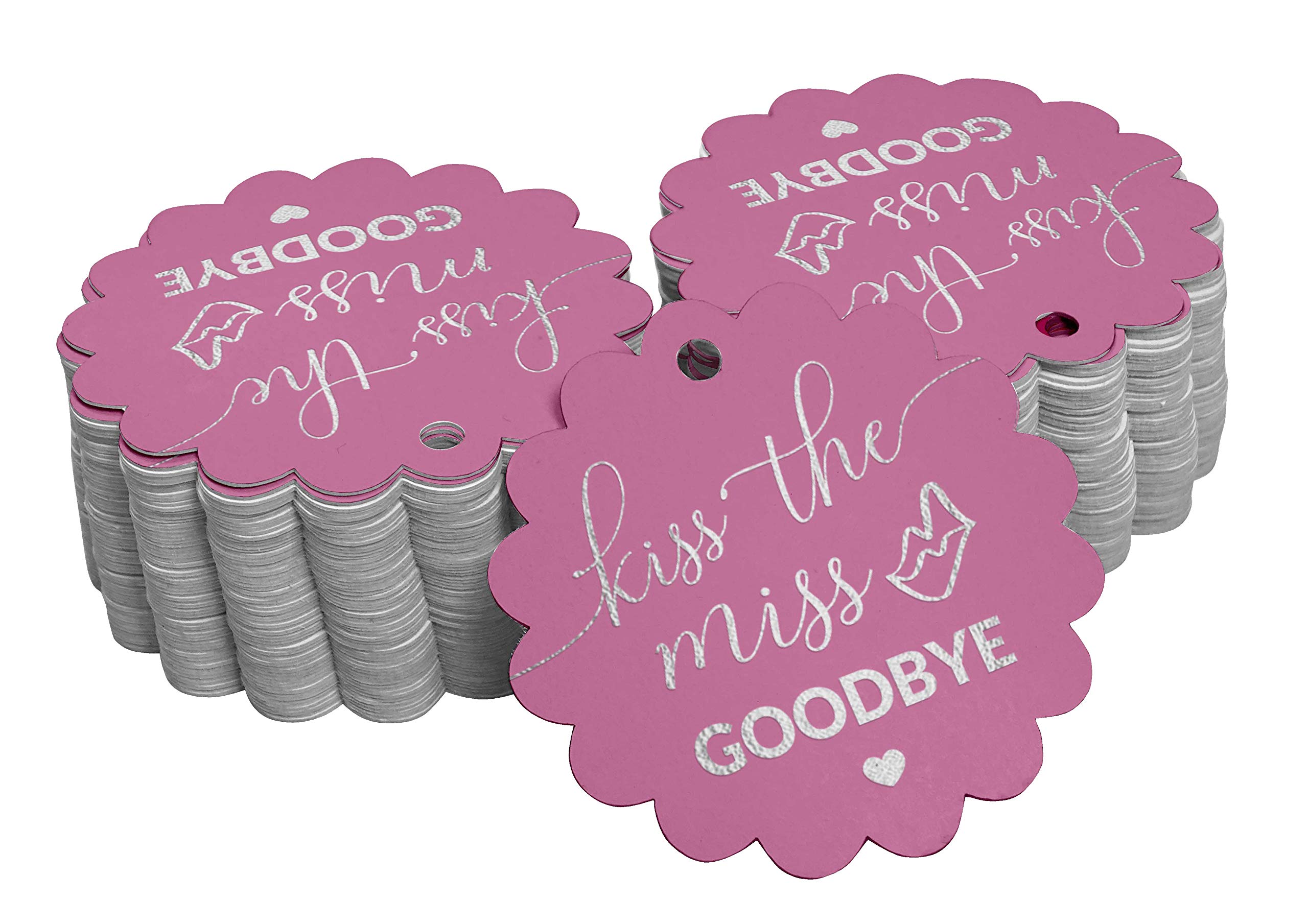 50pcs Real Silver Foil Paper Tags - Elegant Bridal Shower Favors, Wedding Gift Tags, Party Decorations - Perfect for 