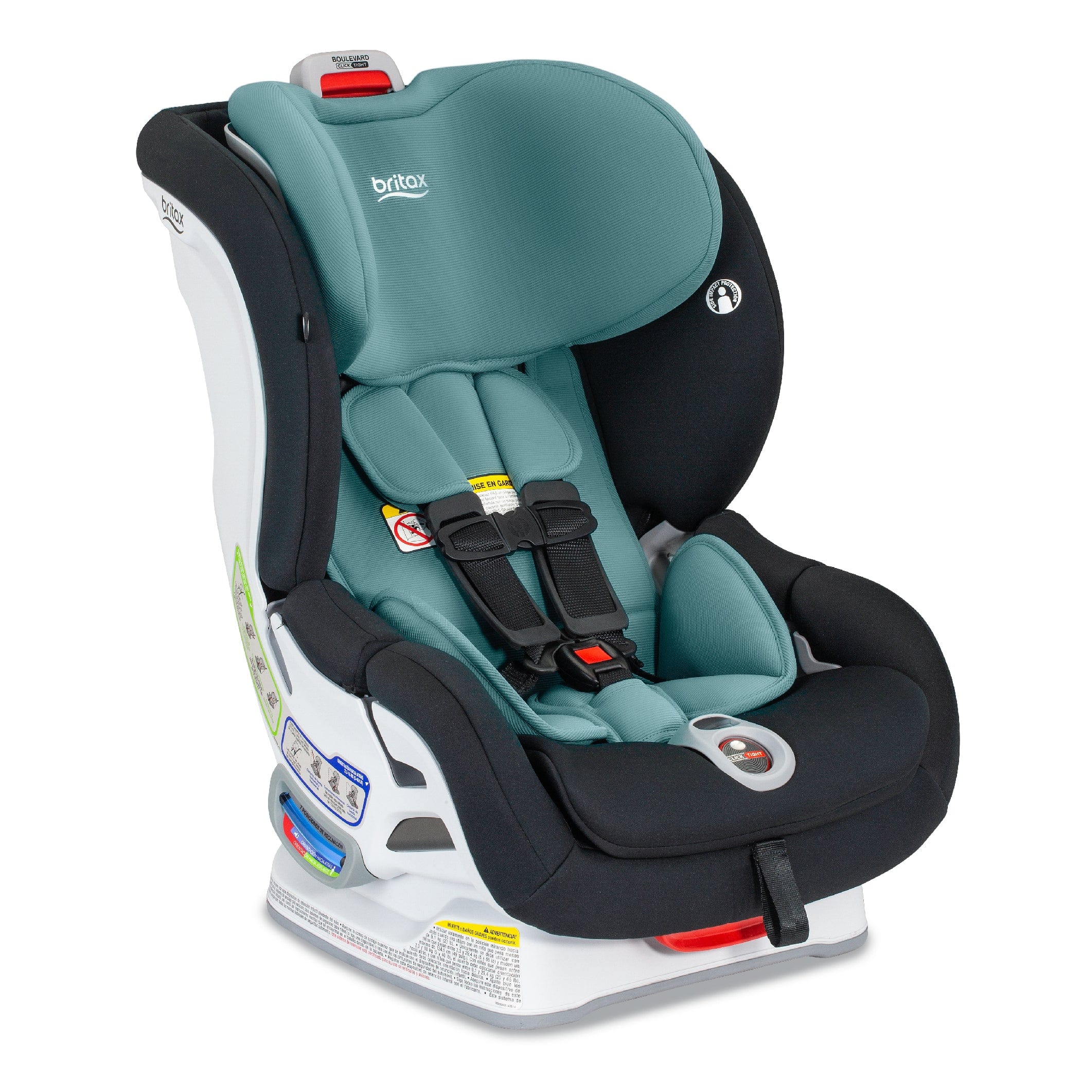 Britax Boulevard ClickTight Convertible Car Seat - SafeWash Fabric | Rear & Forward Facing | Easy Installation | For Babies & Toddlers | Perfect for Family Travel & Daily Commutes