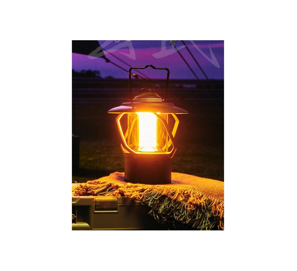 PROPFE LED Camping Lantern - Super Long Battery Life, Portable Rechargeable Tent Light for Outdoor Adventures, Hiking & Emergency Use
