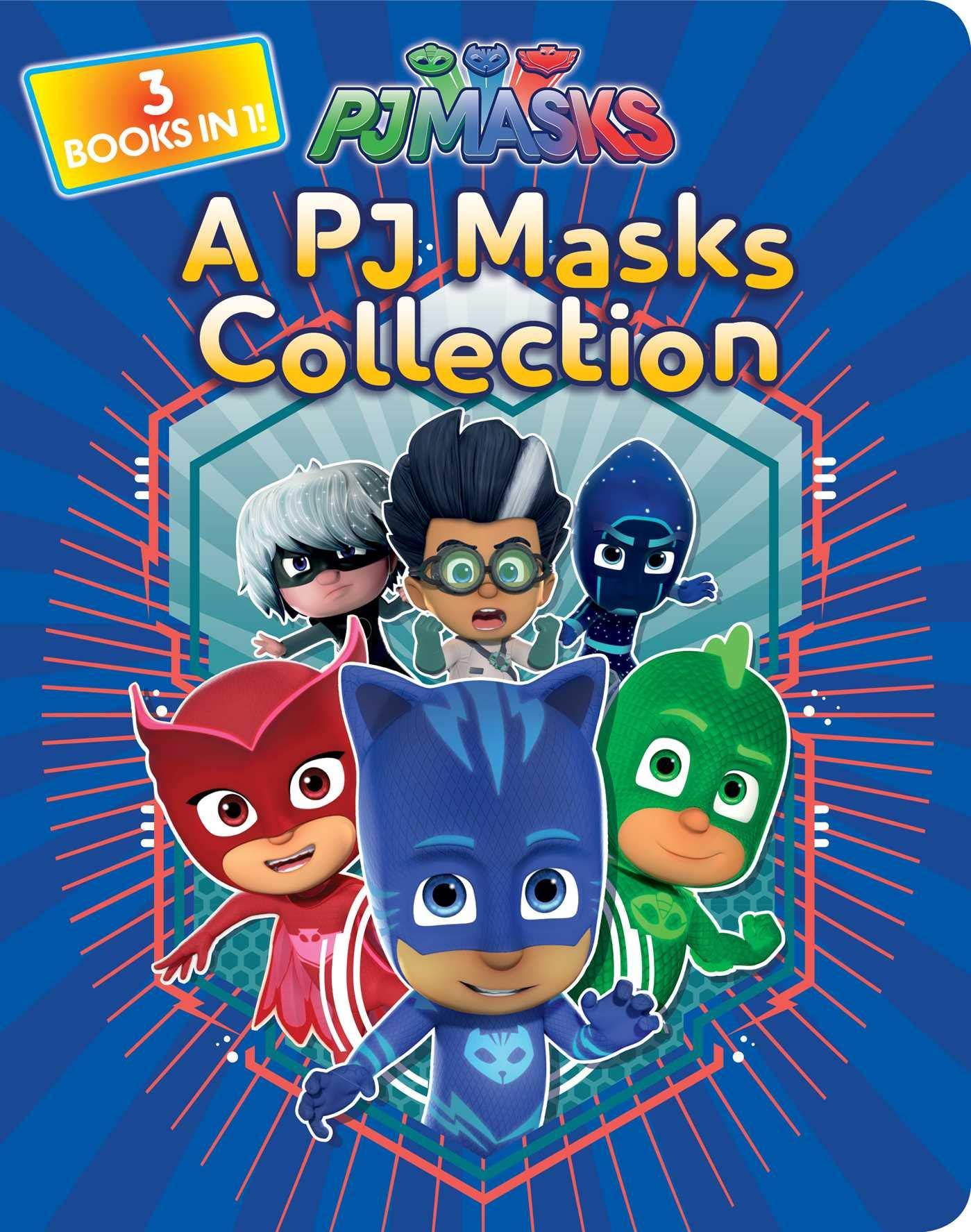 PJ Masks 3-in-1 Book Collection - Superhero Storybook Set for Kids | Perfect for Bedtime Reading & Early Learning