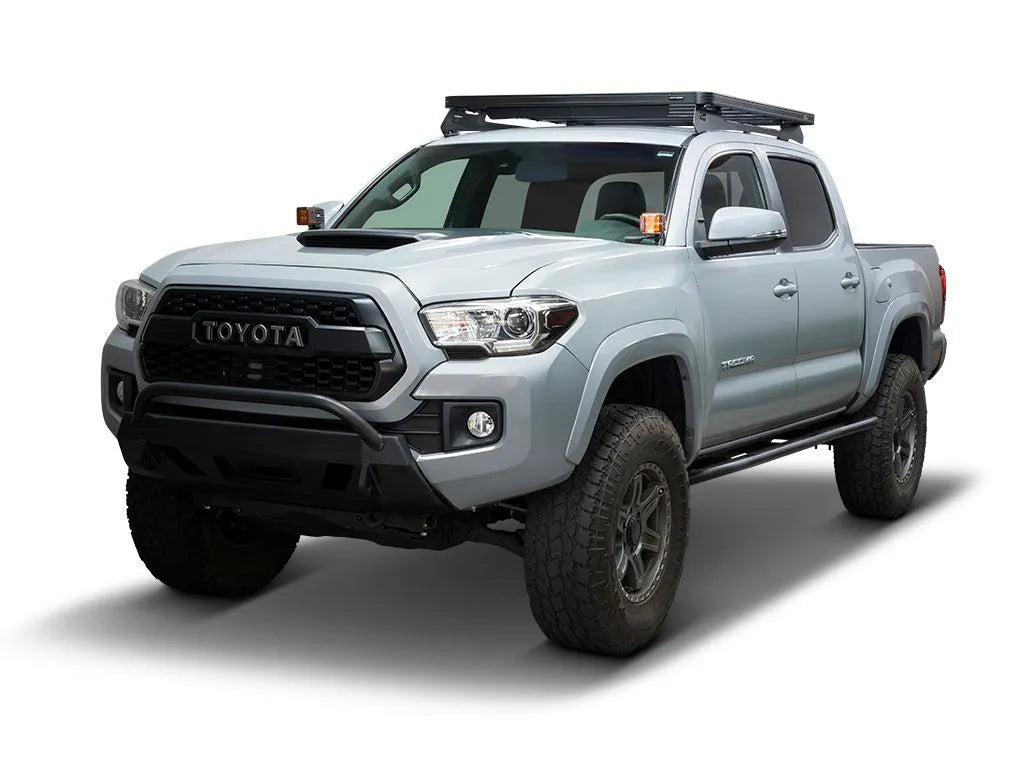 2005-2023 Toyota Tacoma Slimline II Roof Rack Kit by Front Runner Outfitters - Heavy Duty Aluminum Cargo Carrier for Camping, Off-Road & Outdoor Adventures