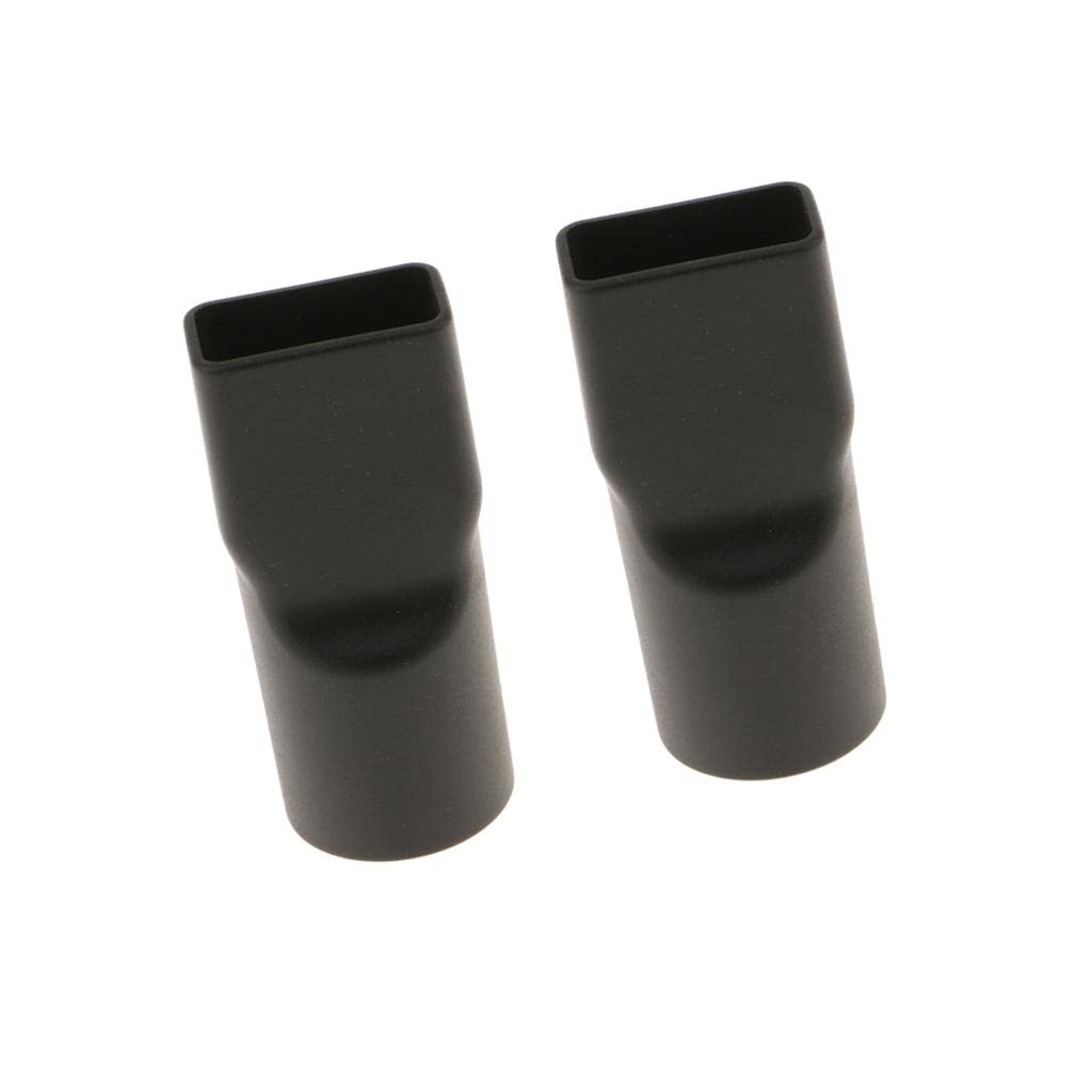 2 to Square Neck Vacuum Cleaner Adapter - 32mm Brush Nozzle Converter for Dyson, Shark & More - Perfect for Hard Floors, Carpets & Tight Spaces