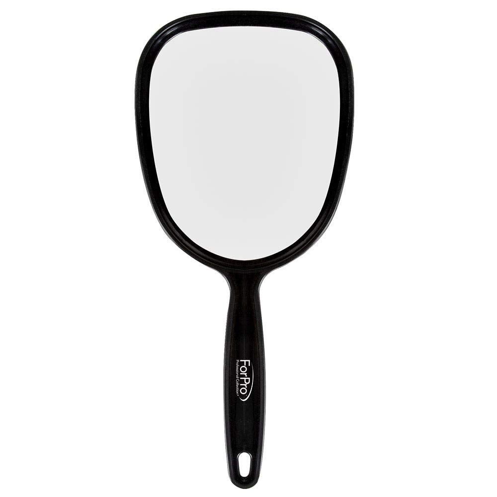 ForPro Classic Hand Mirrors - 3 Pack Black Compact Vanity Mirror (5