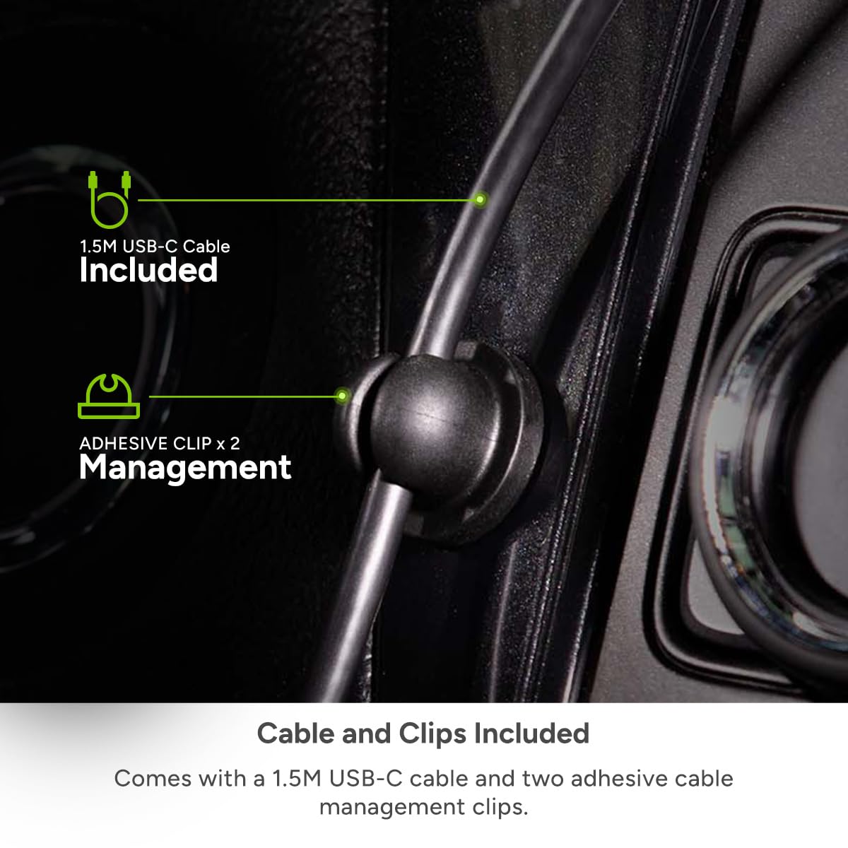 Mophie Snap+ Wireless Car Charger Vent Mount - MagSafe Compatible Fast 7.5W Charging for iPhone 16/15/14/13/12 | Adjustable Arm with Secure Twist-Lock | Universal Fit for Most Vehicles | Perfect for Commuting, Road Trips & Hands-Free Driving (Black)
