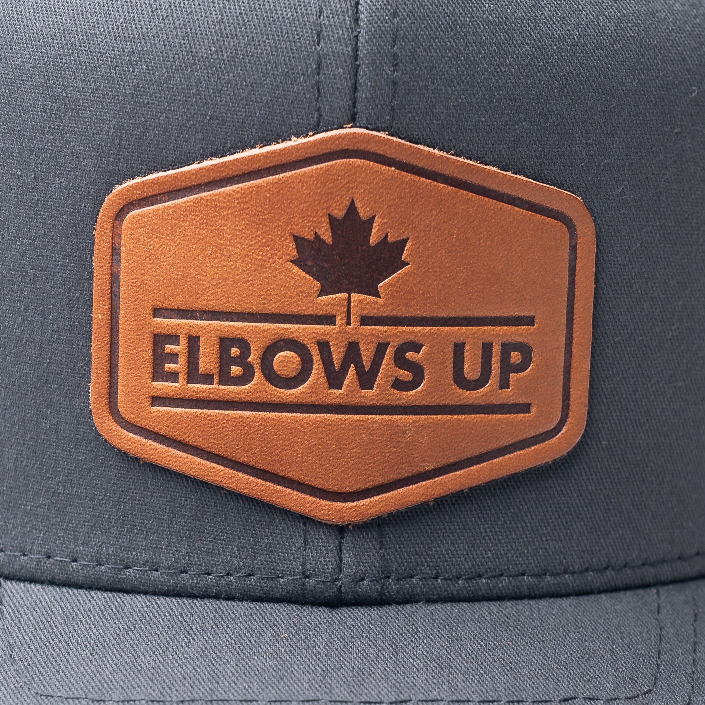 Elbows Up Trucker Hat - Adjustable Snapback Cap for Men & Women - Perfect for Outdoor Activities, Sports, and Casual Wear