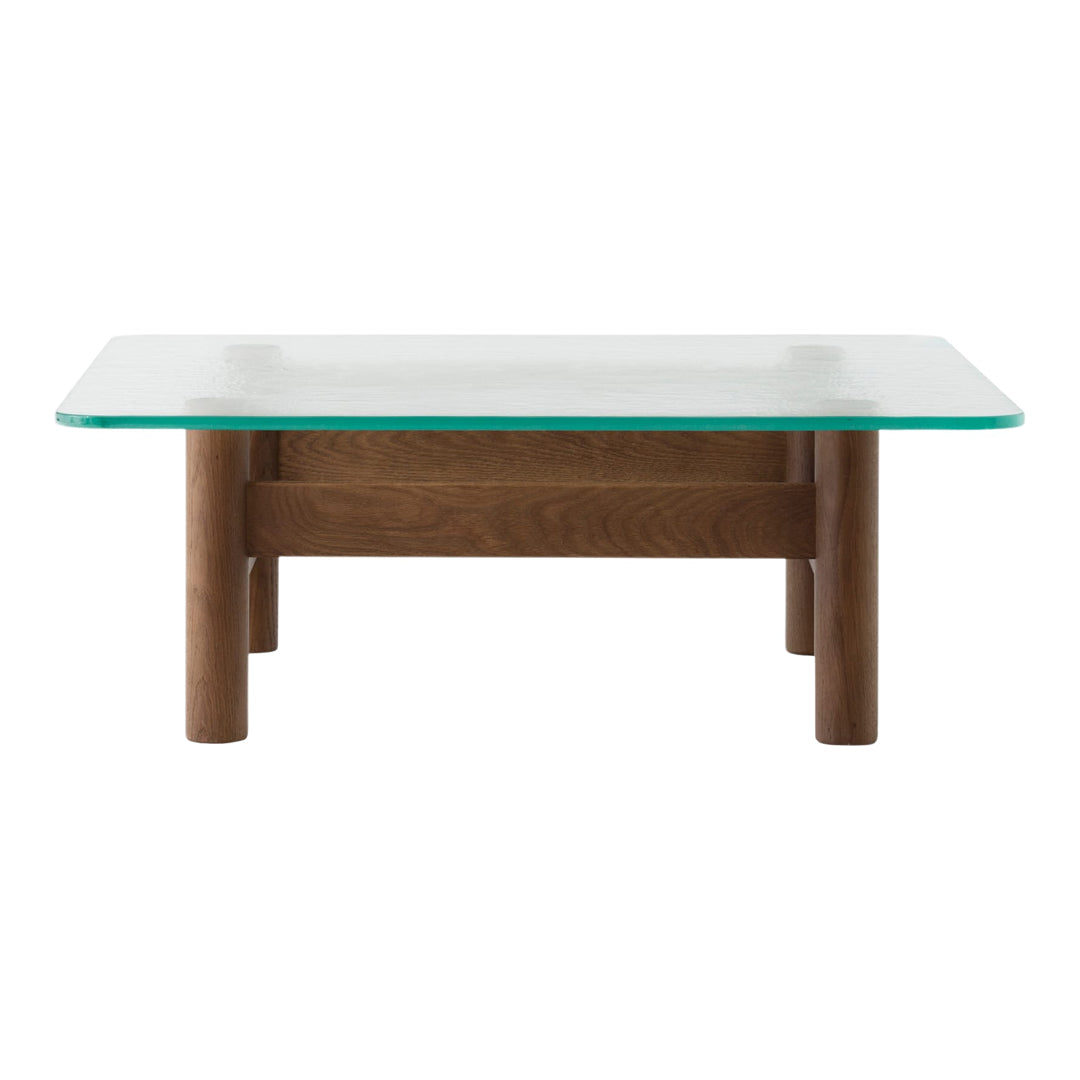 Modern Brasilia Lounge Table - Mid-Century Style Coffee Table for Living Room, Office & Patio - Durable & Stylish Home Decor Furniture