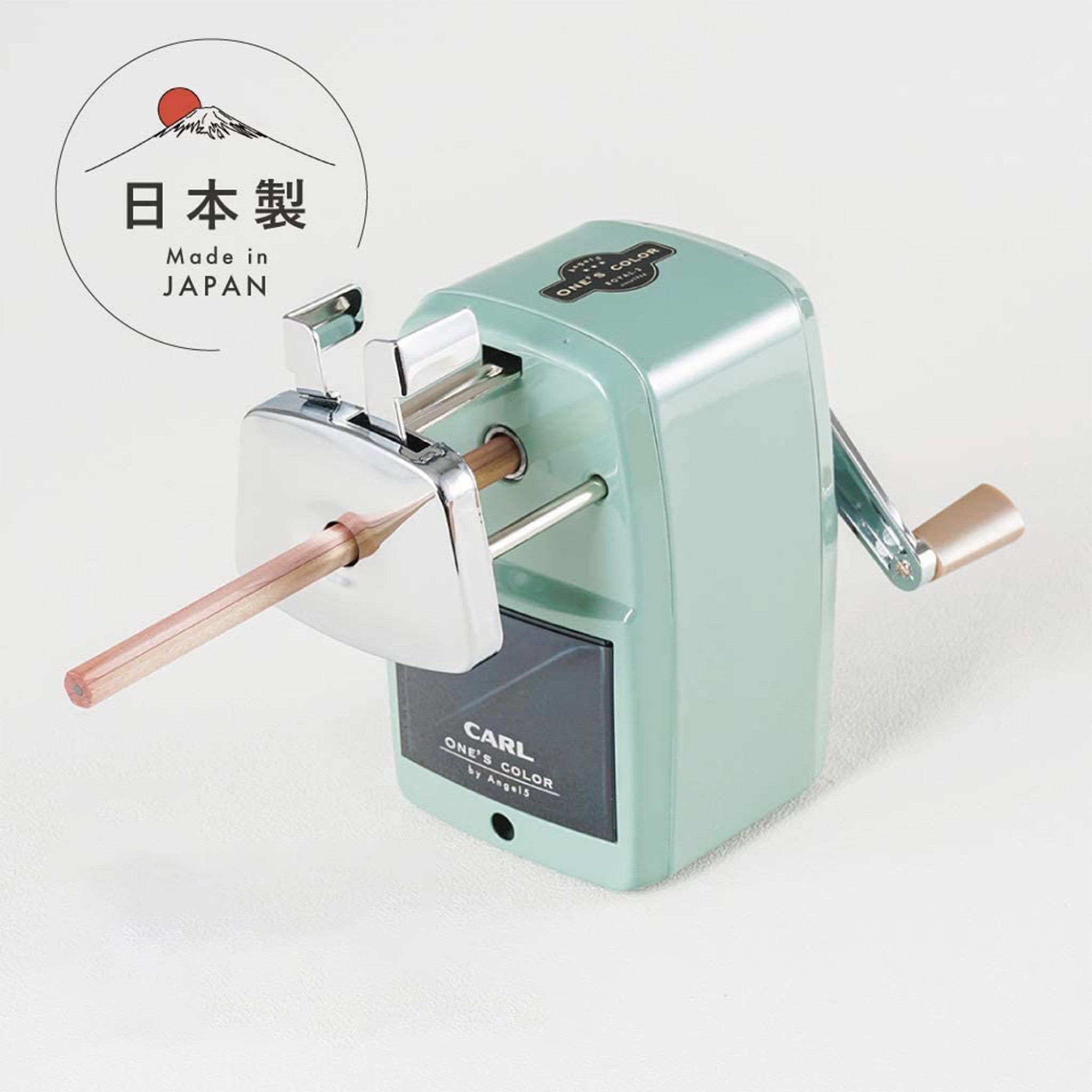 Angel 5 Royal 3 Manual Pencil Sharpener - Premium Metal Blade for Smooth Sharpening - Perfect for Office, School & Art Studio Use
