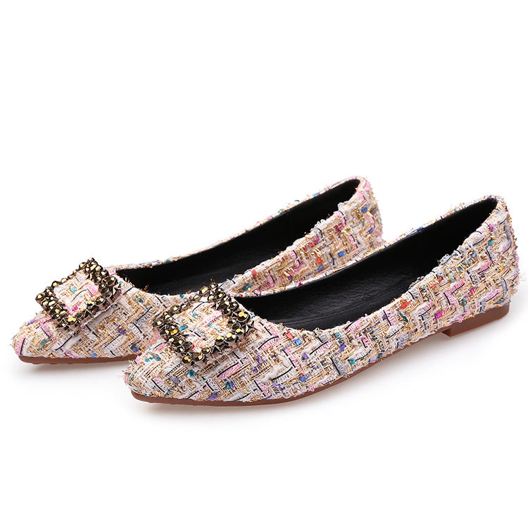 Sparkly Rhinestone Square Buckle Shoes for Women - Elegant Party & Wedding Heels for Prom, Evening Events & Special Occasions