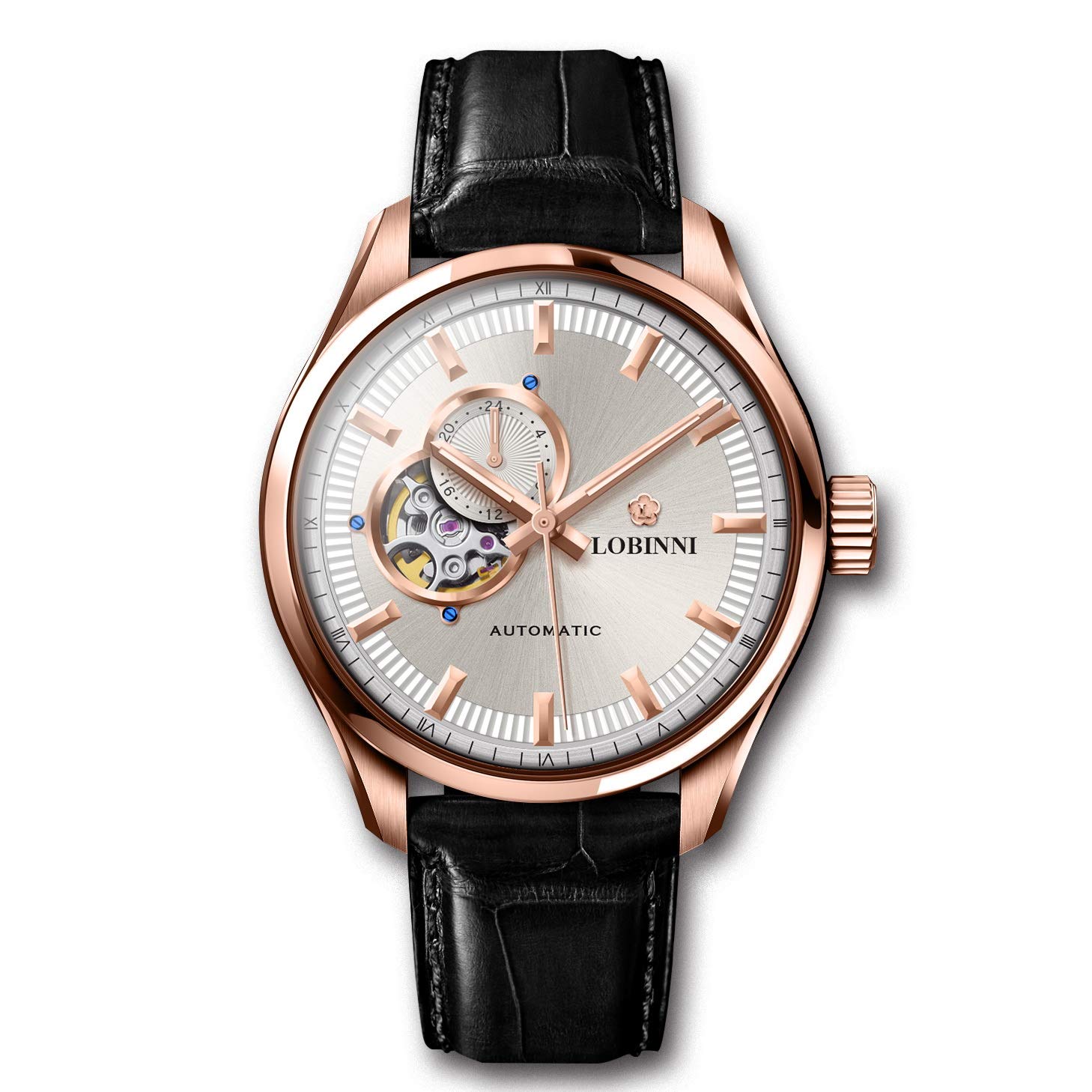 Luxury Automatic Skeleton Watch for Men - Business & Formal Wear