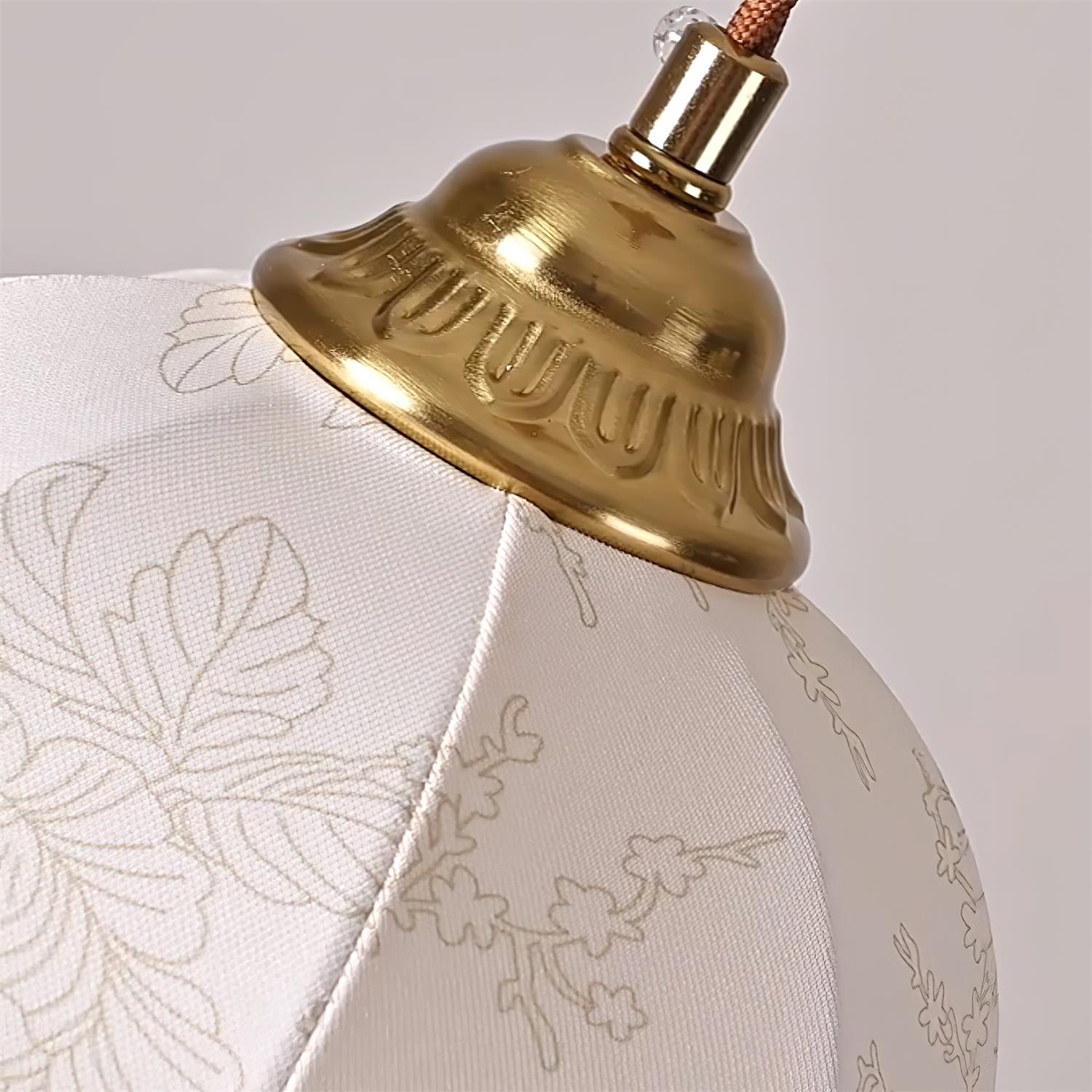 Stella Fabric Pendant Lamp - Modern Hanging Light Fixture for Living Room, Bedroom, Dining Room & Kitchen | Soft Ambient Lighting for Home Decor