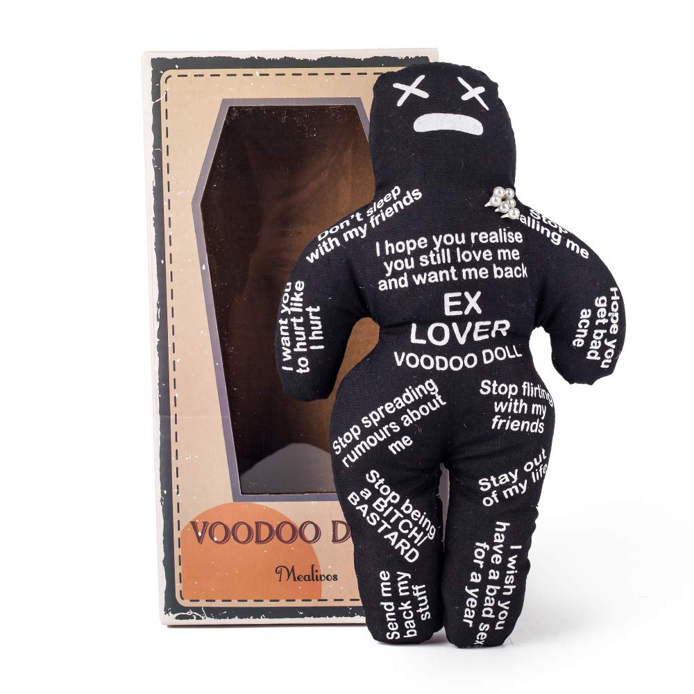 Personalized Voodoo Doll for Revenge - Black - Perfect for Prank Gifts
