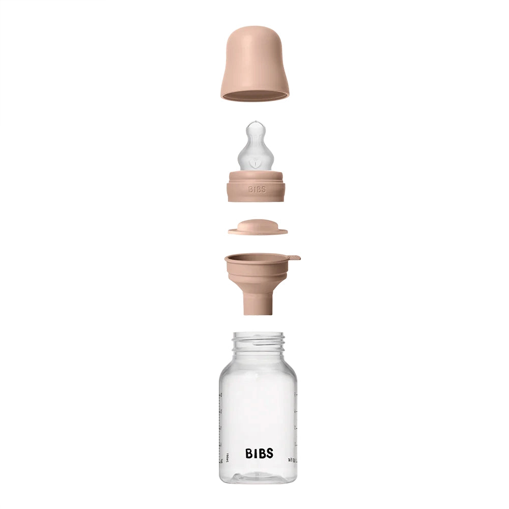 Soft Silicone Baby Bottle Bib Set - 150ml, Blush Pink - Perfect for Mess-Free Feeding, Toddler Mealtime, and On-the-Go Use