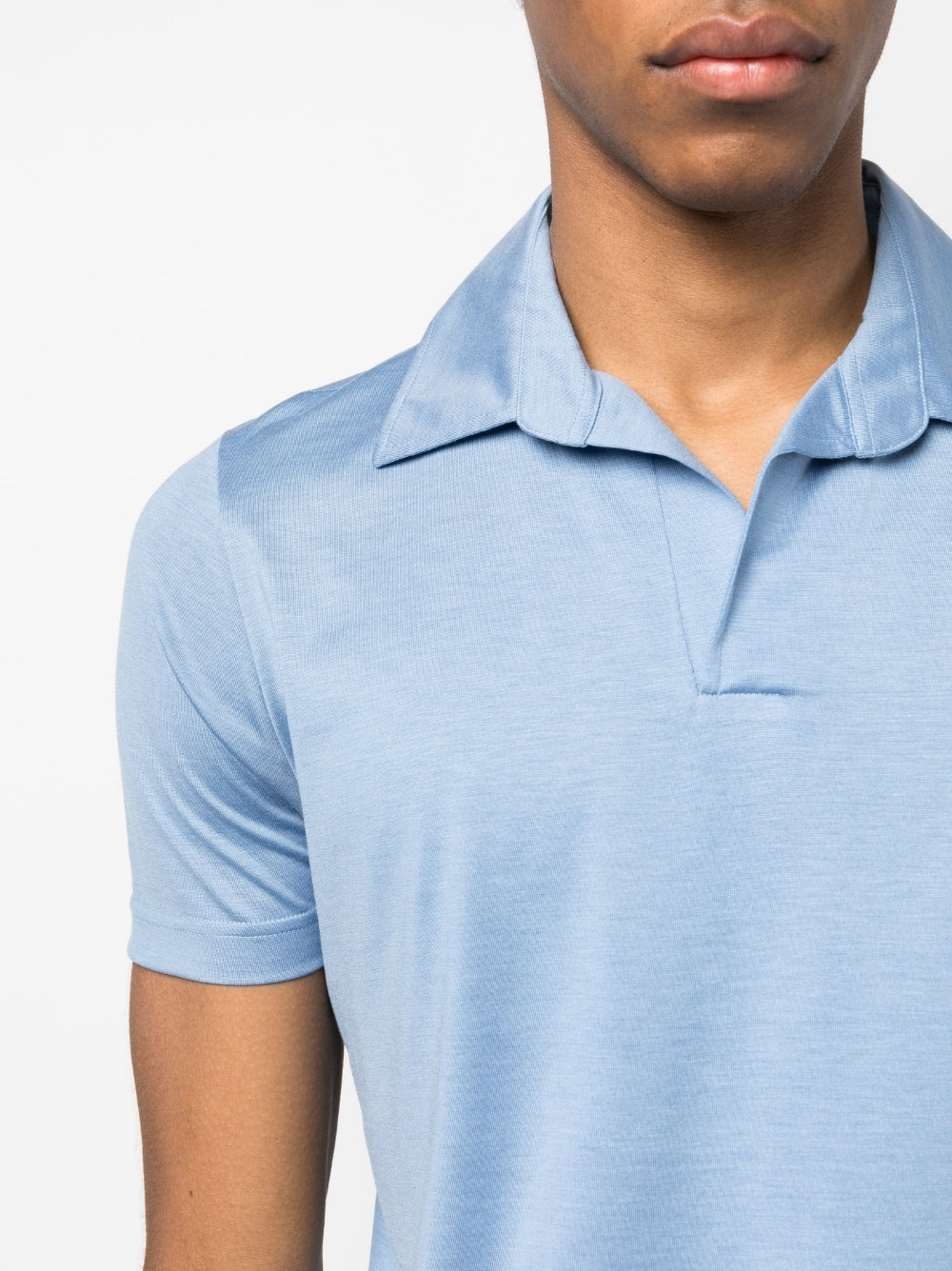 Premium Colombo T-Shirts & Polos in Clear Blue - Comfortable Casual Wear for Men & Women - Perfect for Work, Travel & Everyday Outfits