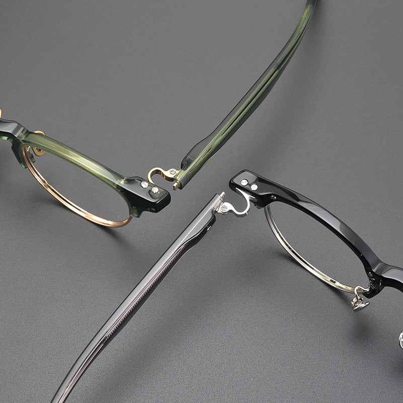 Stylish Acetate Round Glasses Frames 9006 - Lightweight & Durable Eyewear for Men & Women - Perfect for Reading, Fashion & Everyday Use