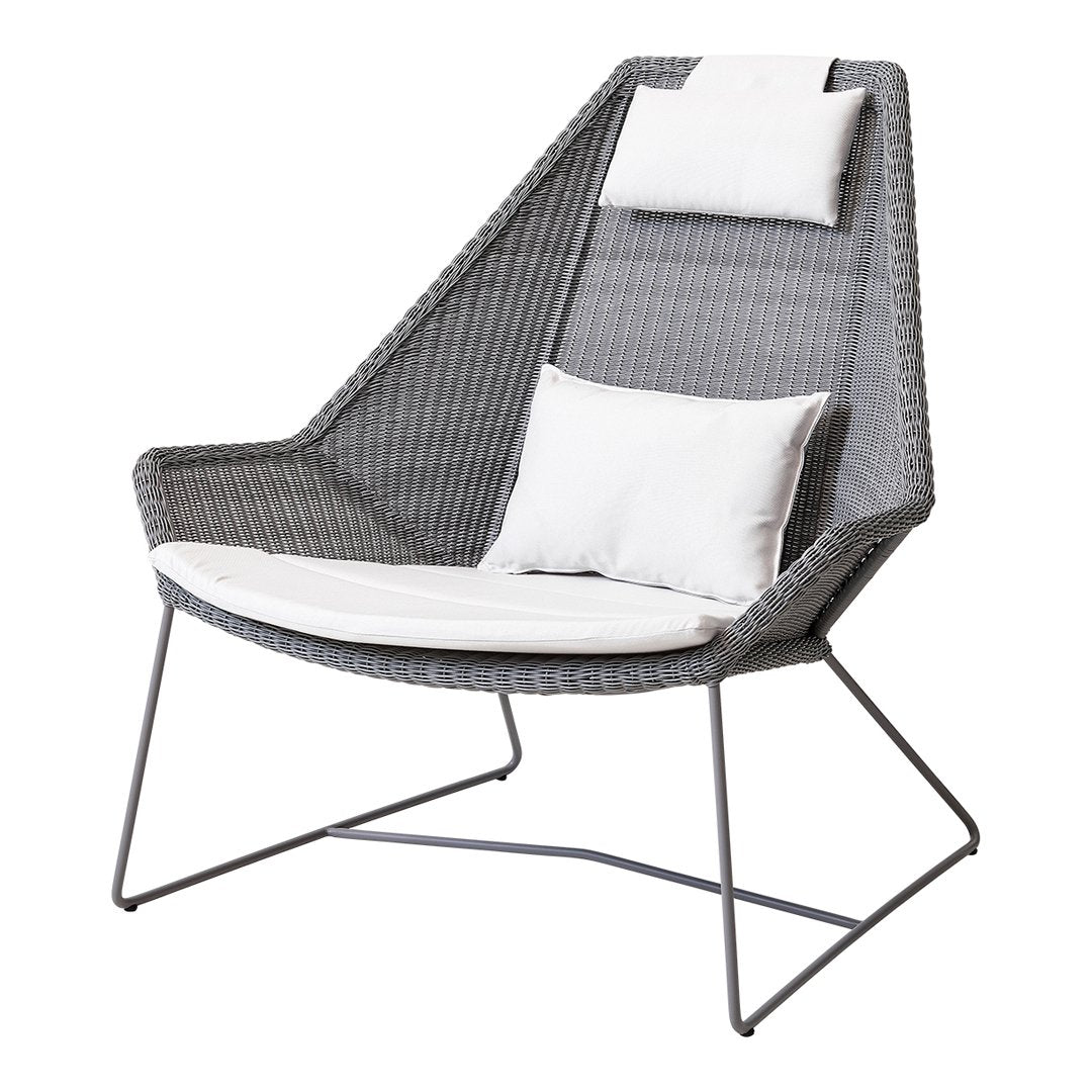 Premium Cushion Set for Breeze Highback Chair - Comfortable Seat & Back Cushions - Perfect for Patio, Deck, Garden, and Outdoor Relaxation