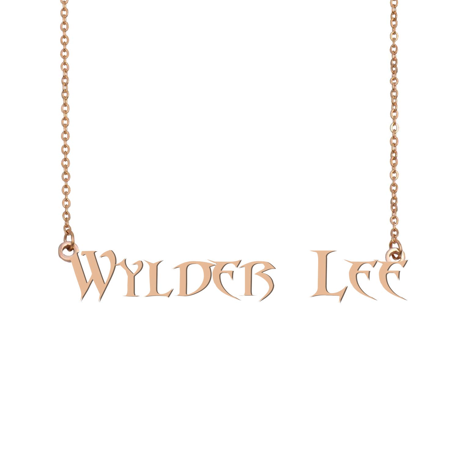 Custom Personalized Charm Necklace for Men - Unique Engraved Jewelry Gift for Boyfriend, Husband, Father - Perfect for Anniversaries, Birthdays & Special Occasions