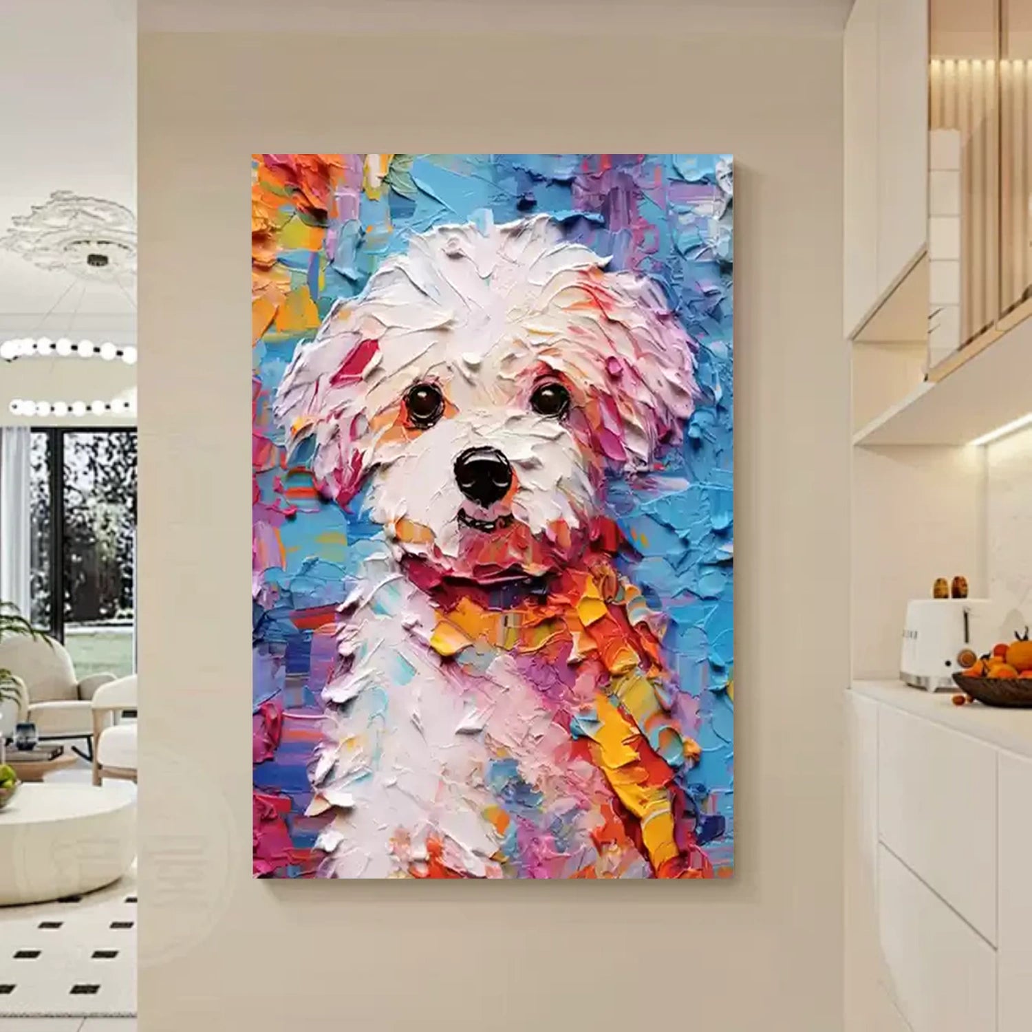 Animal Art Painting #AP148 - Handmade Wildlife Canvas Art for Home & Office Decor - Perfect for Living Room, Bedroom, or Gift