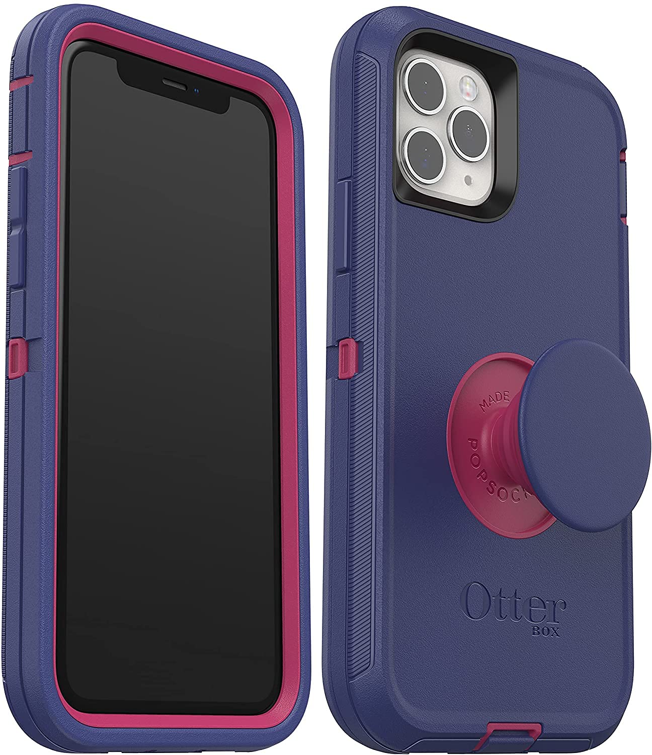 OtterBox Pop Defender Series Case for iPhone 11 Pro - Slim Protective Phone Cover with Drop Protection (Grape Jelly Purple) | Perfect for Outdoor Activities, Travel & Everyday Use